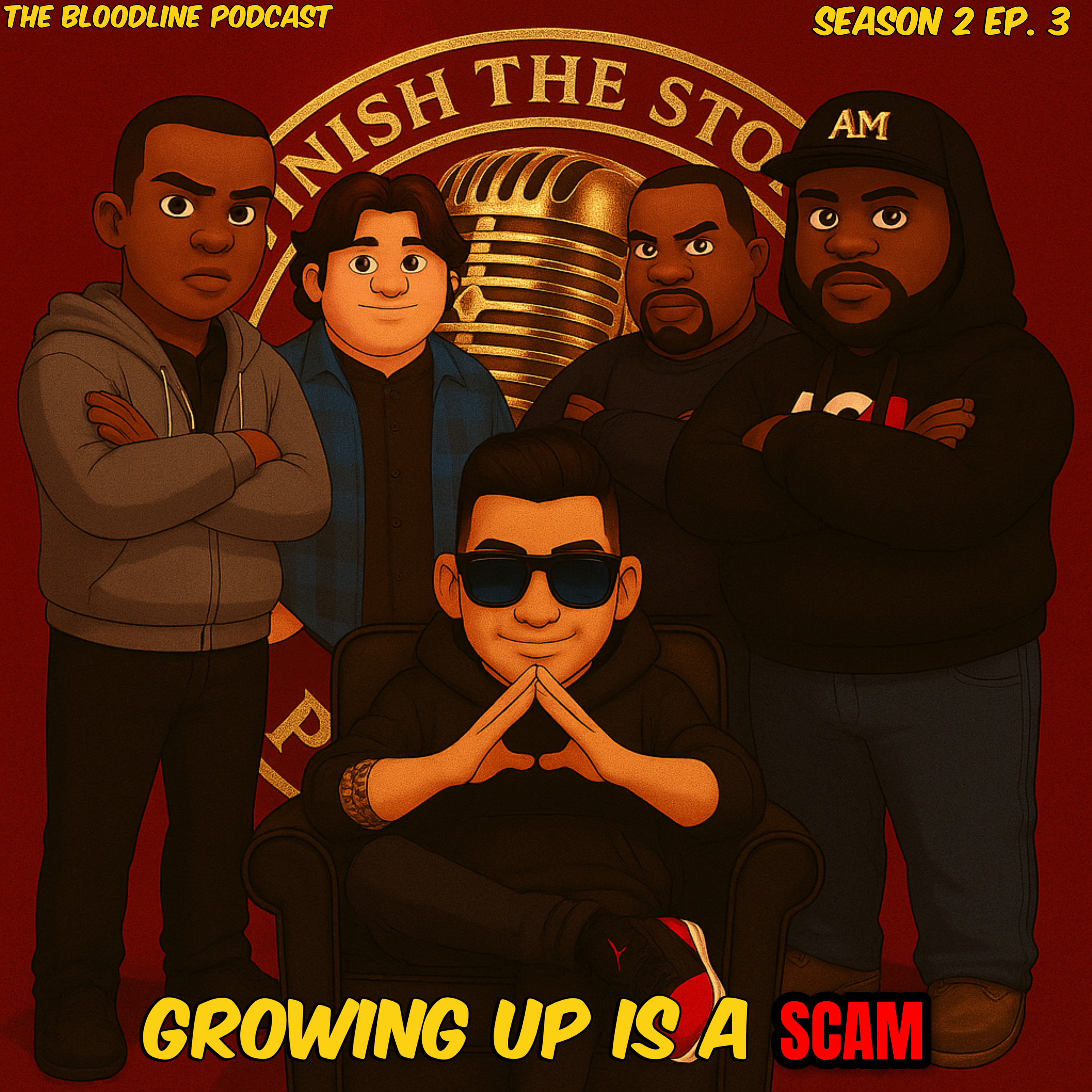 The Bloodline Podcast S2 Ep.3 ~ Why Growing Up Kinda Sucks (But Marvel Save Us) episode artwork