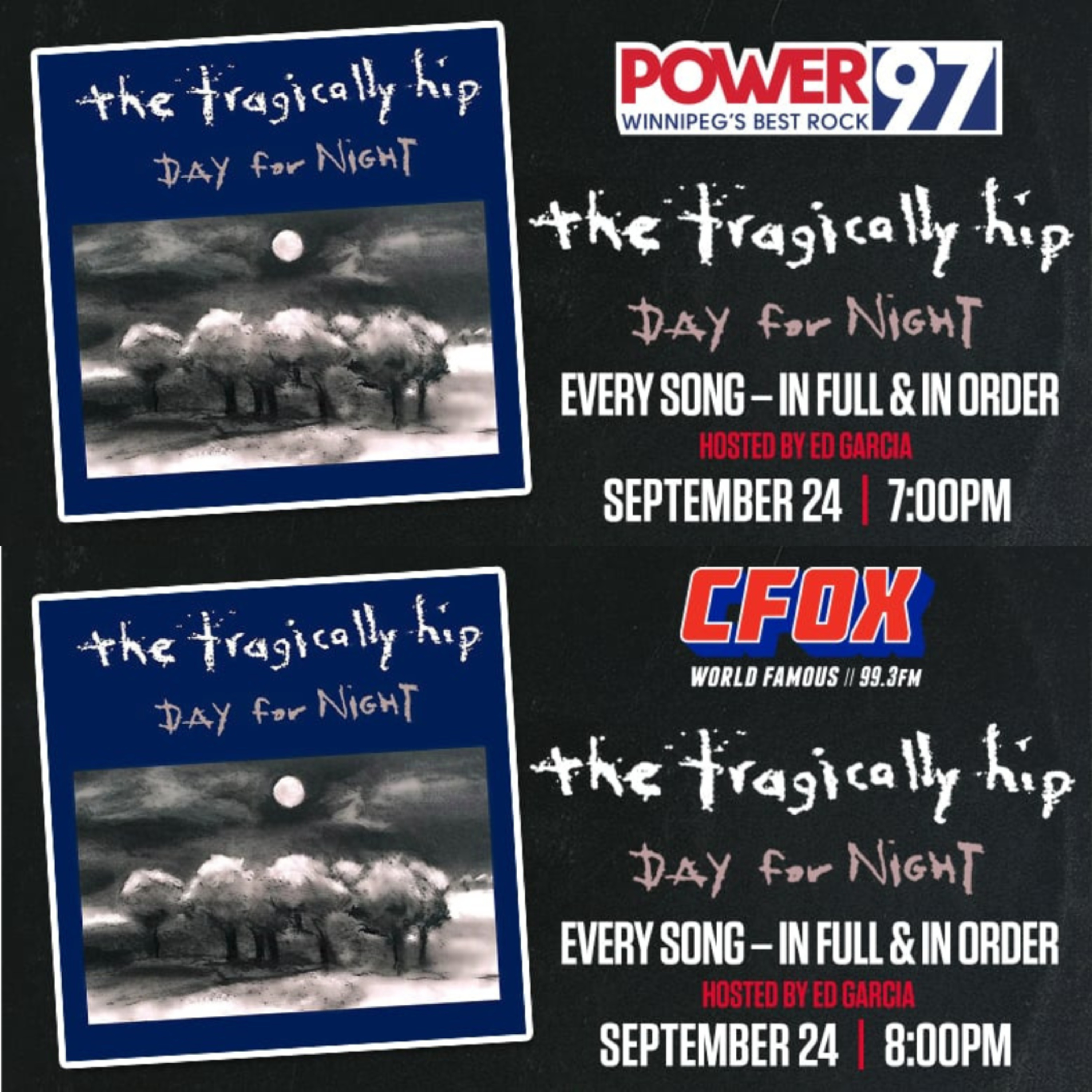 Day for Night by The Tragically Hip episode artwork
