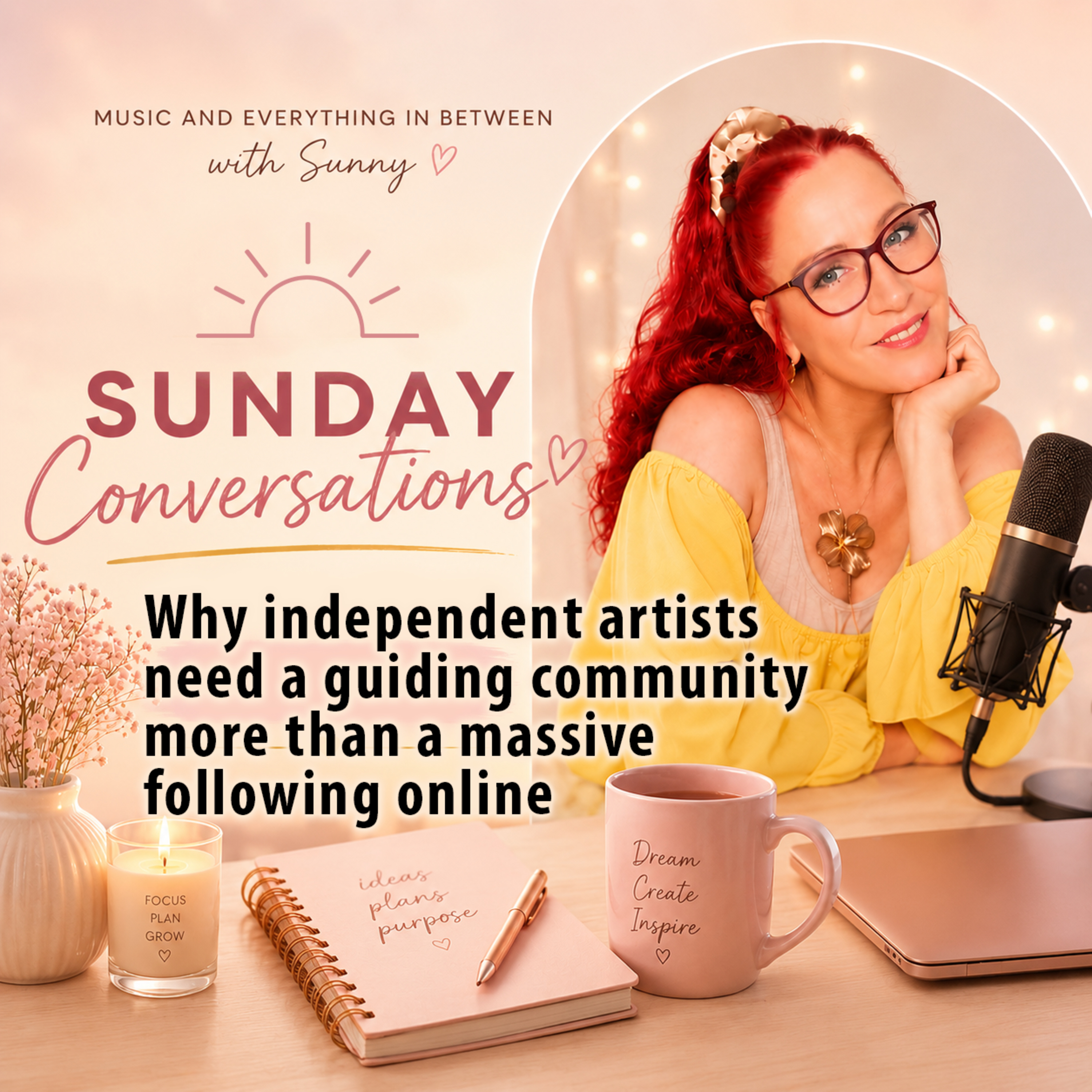 Why independent artists need a guiding community more than a massive following online episode artwork