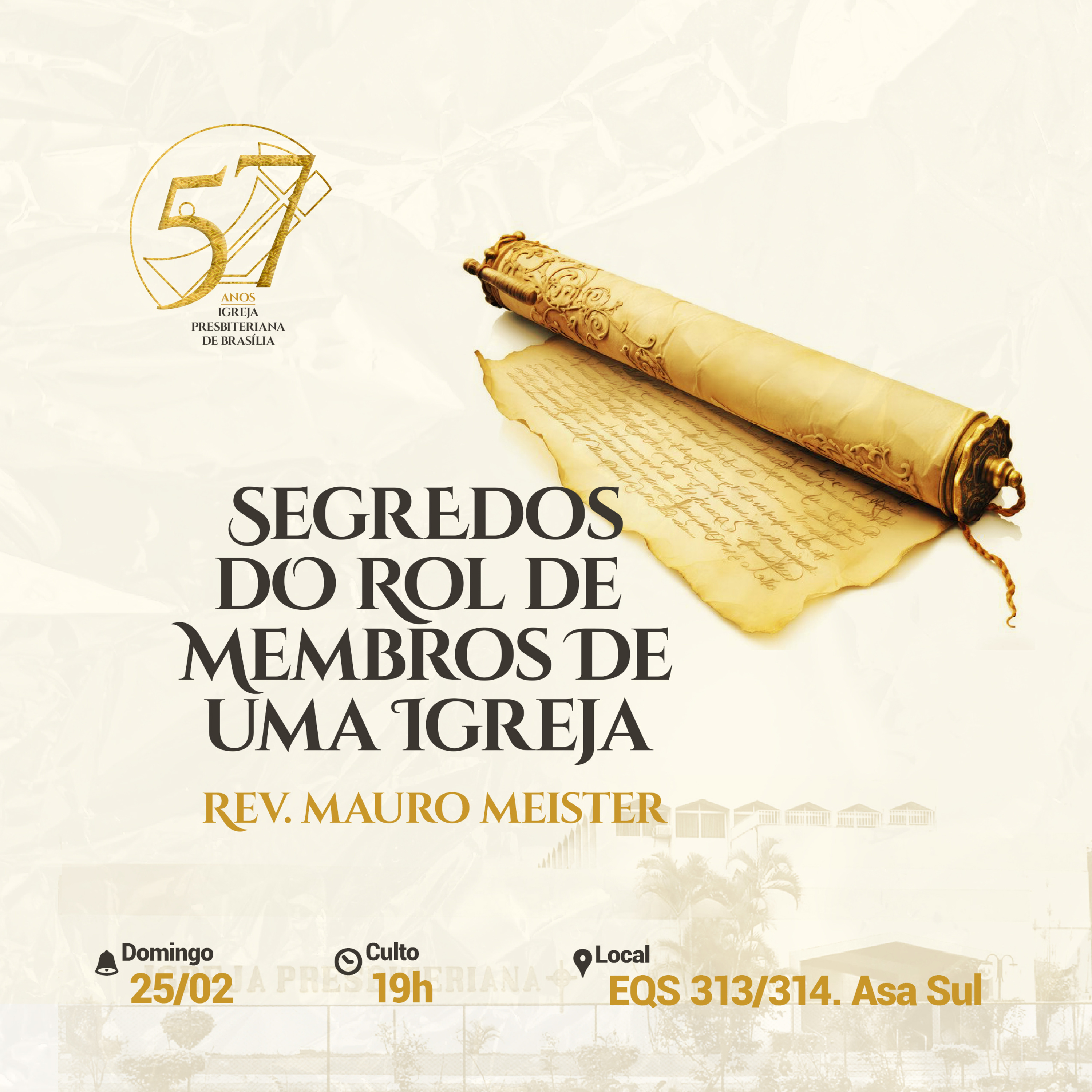 Segredos do rol de membros de uma igreja episode artwork