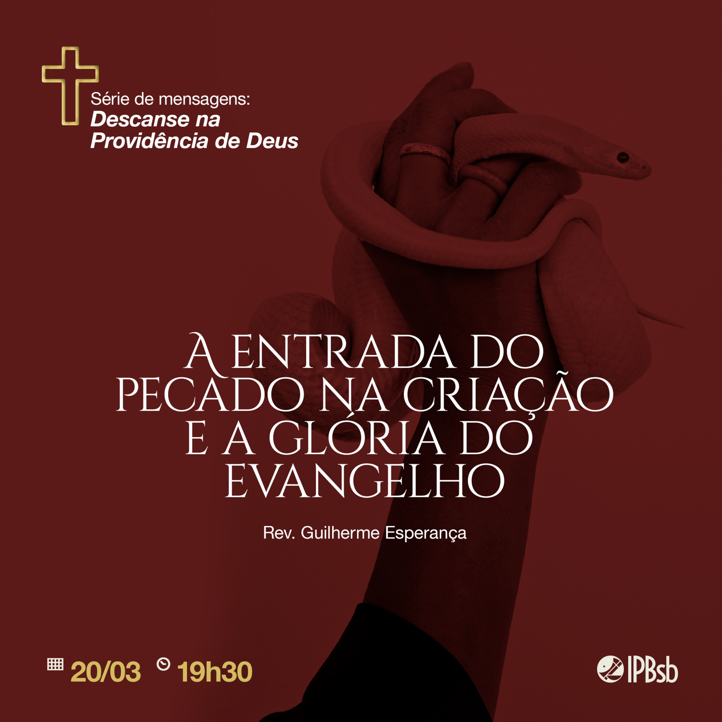 Estudo Bíblico - A entrada do pecado na criação e a glória do Evangelho episode artwork