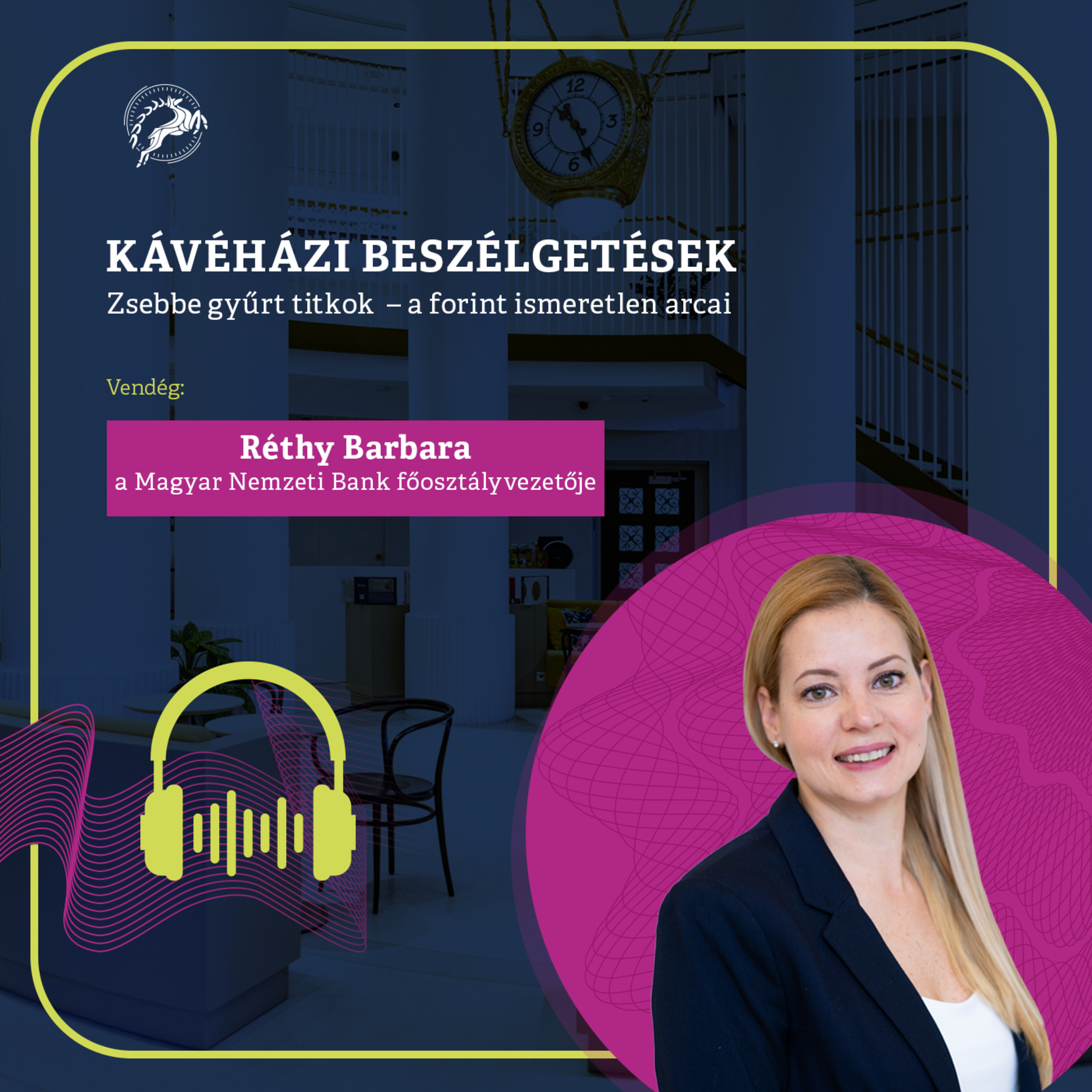 Kávéházi beszélgetések a Pénzmúzeumban