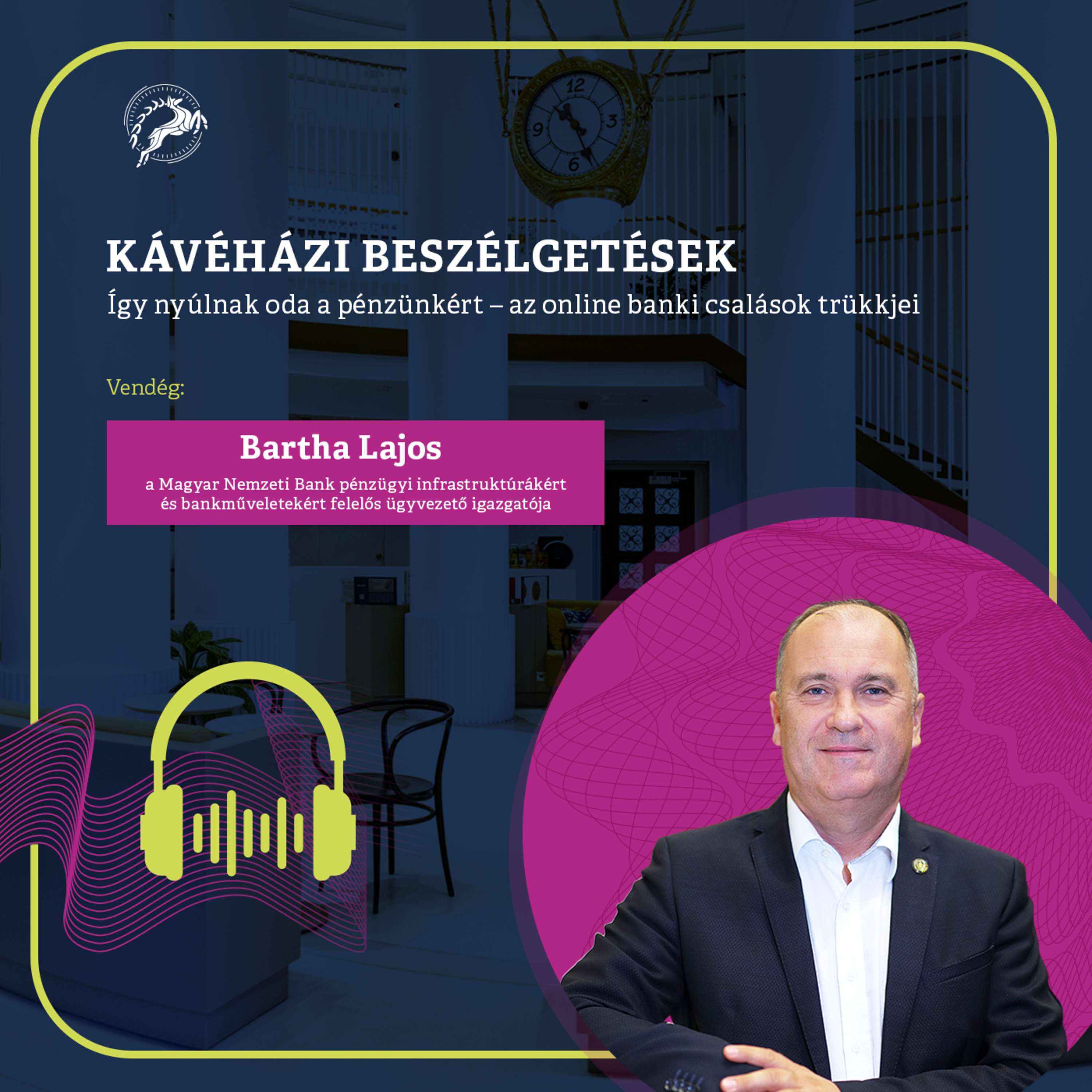 Kávéházi beszélgetések a Pénzmúzeumban