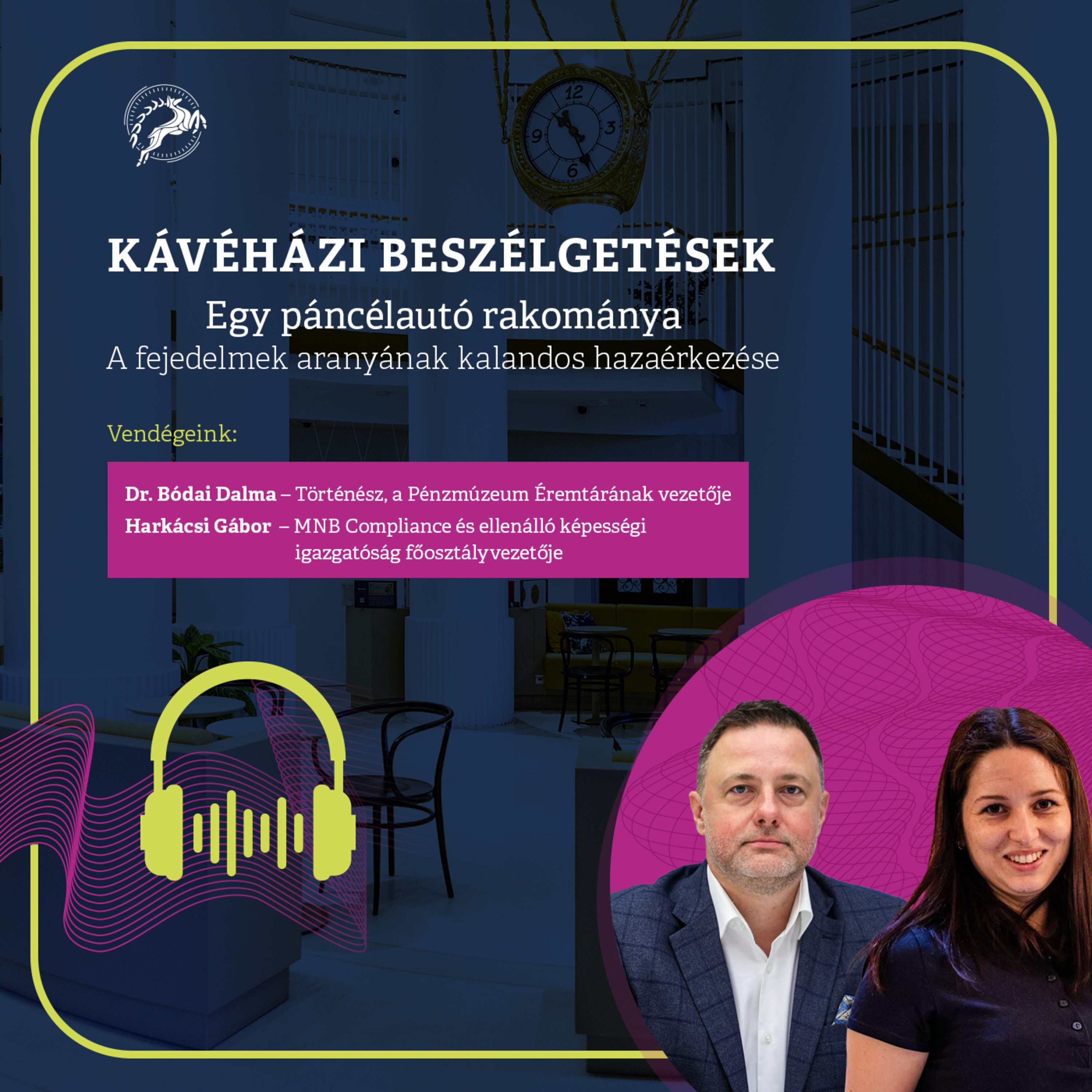 Kávéházi beszélgetések a Pénzmúzeumban