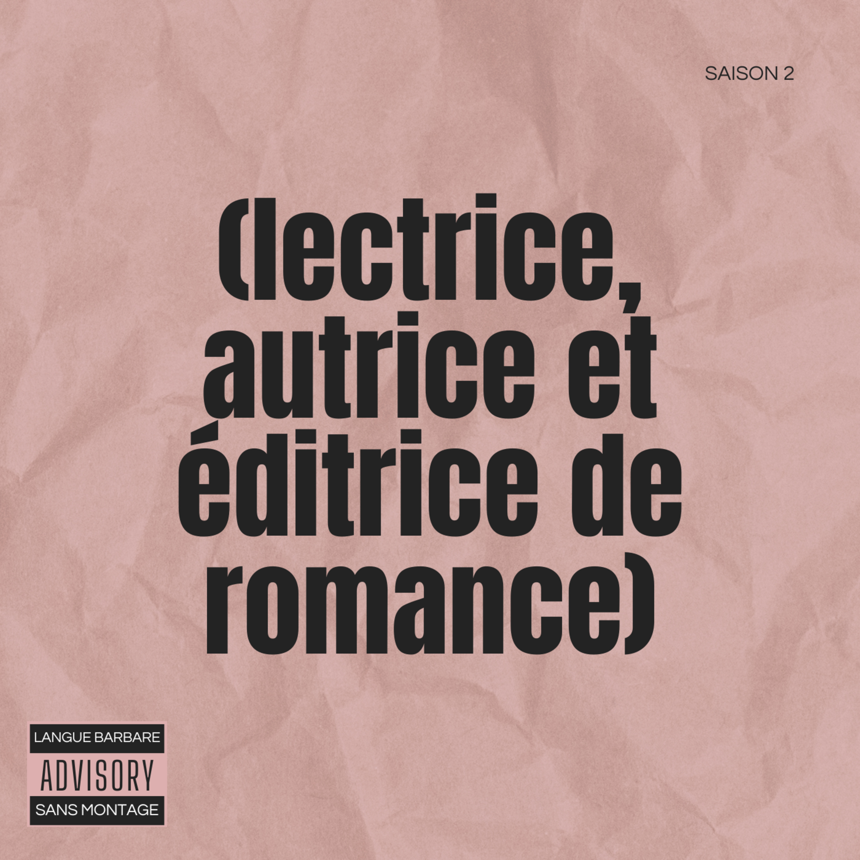 Lectrice, autrice et éditrice de romance