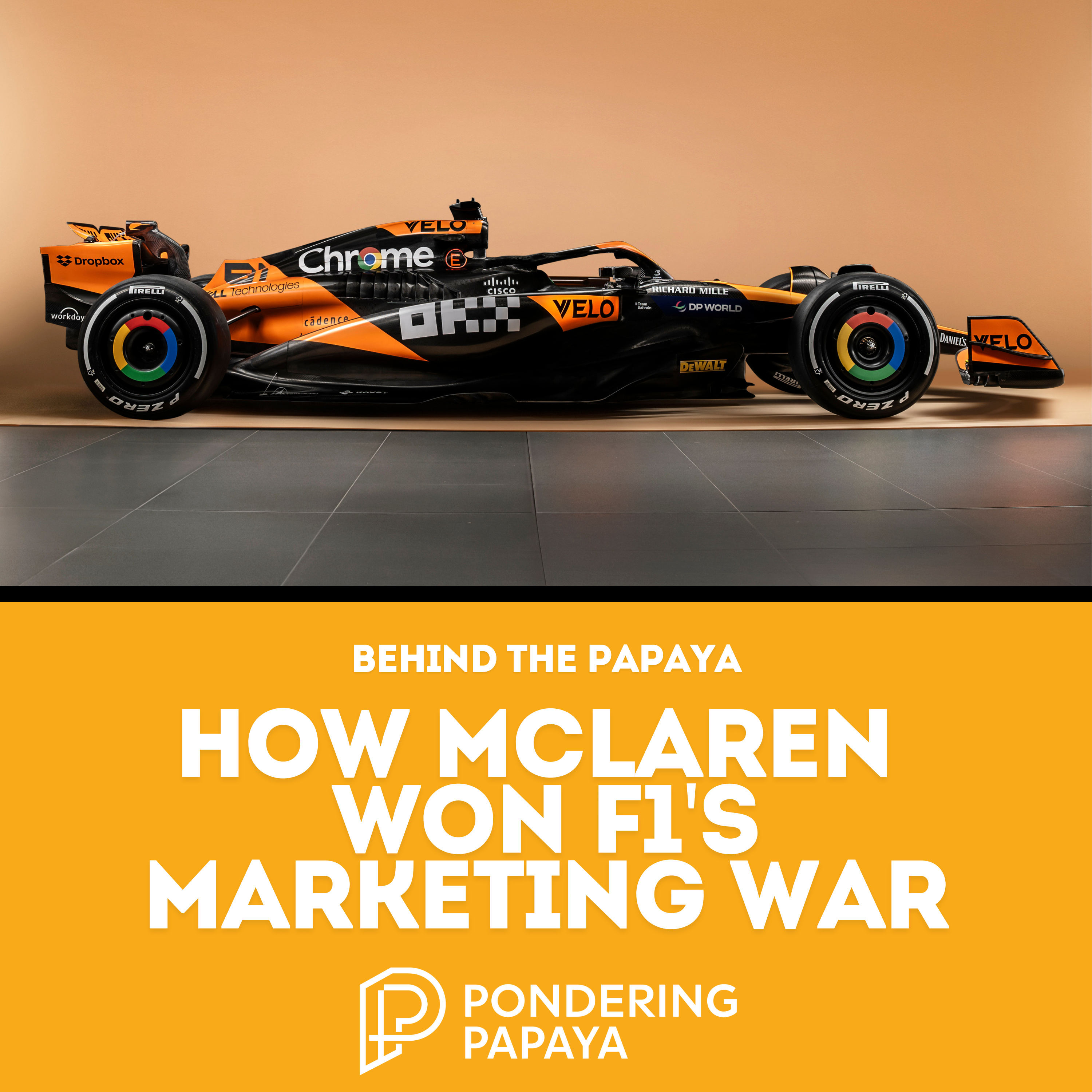 Behind the Papaya: How McLaren won F1's marketing war episode artwork