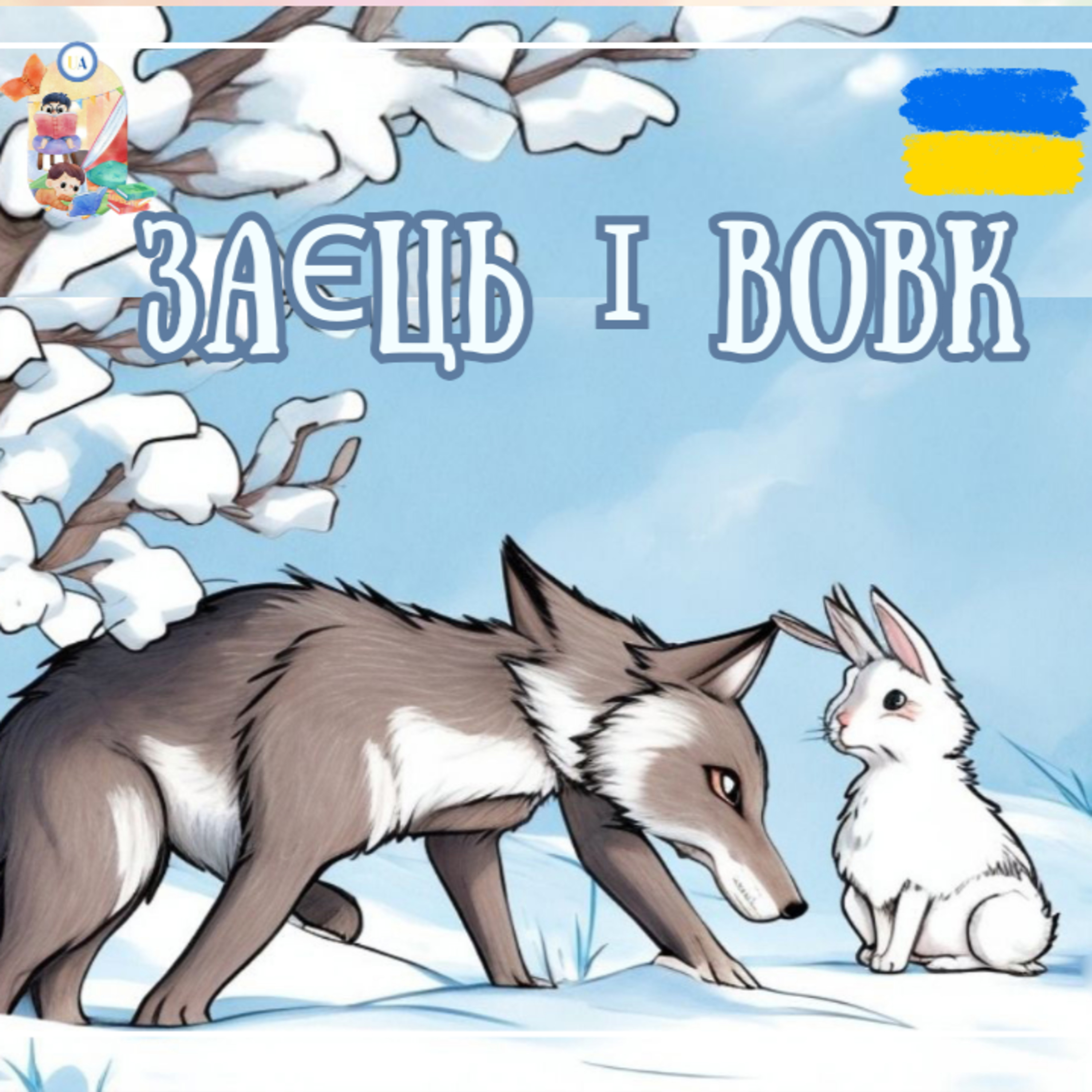 🎧 АУДІОКАЗКА- Заєць і вовк | Аудіоказки українською | Ukrainian fairytales for kids abroad episode artwork