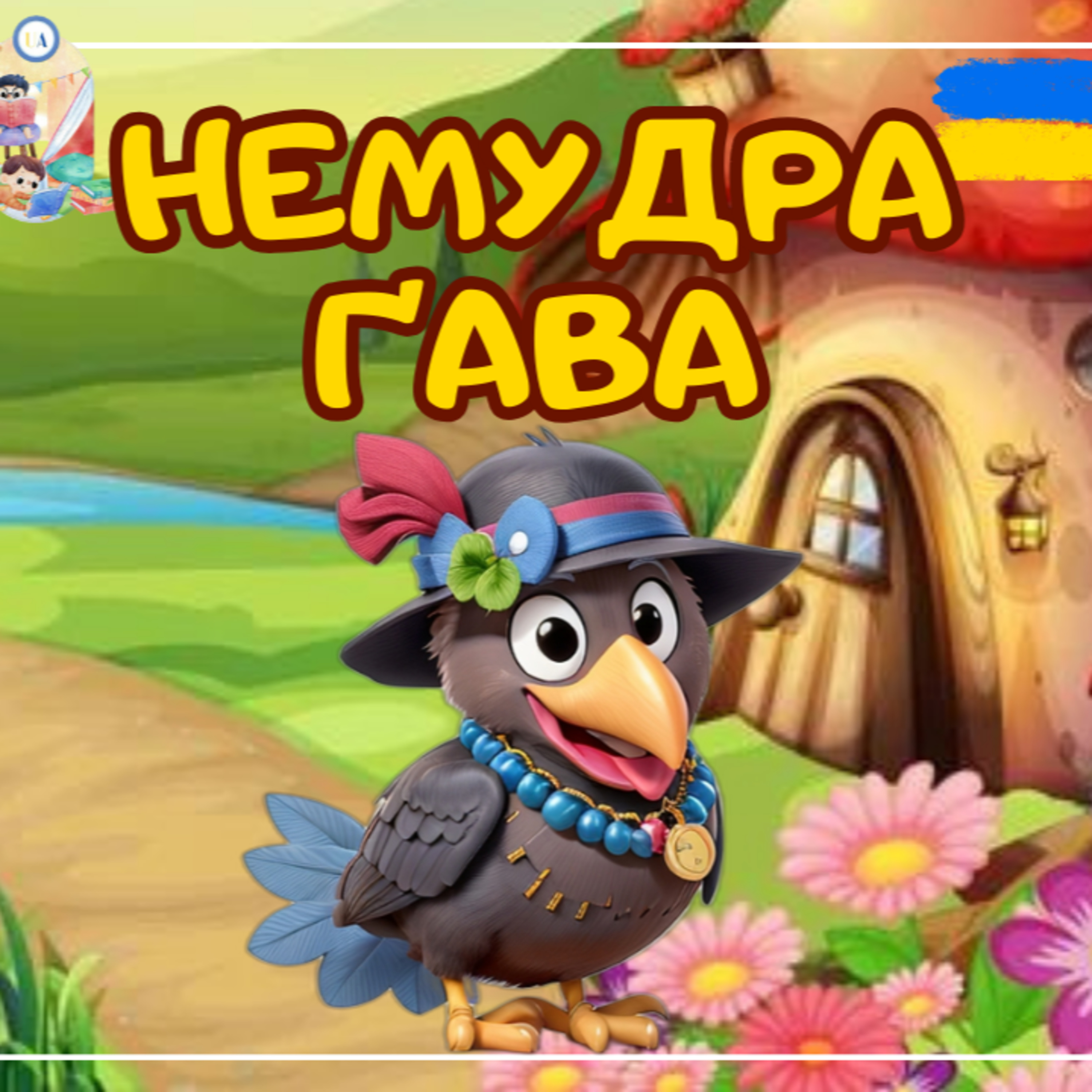 🎧 АУДІОКАЗКА - Немудра Гава | Казки українською | Ukrainian fairytales for kids abroad