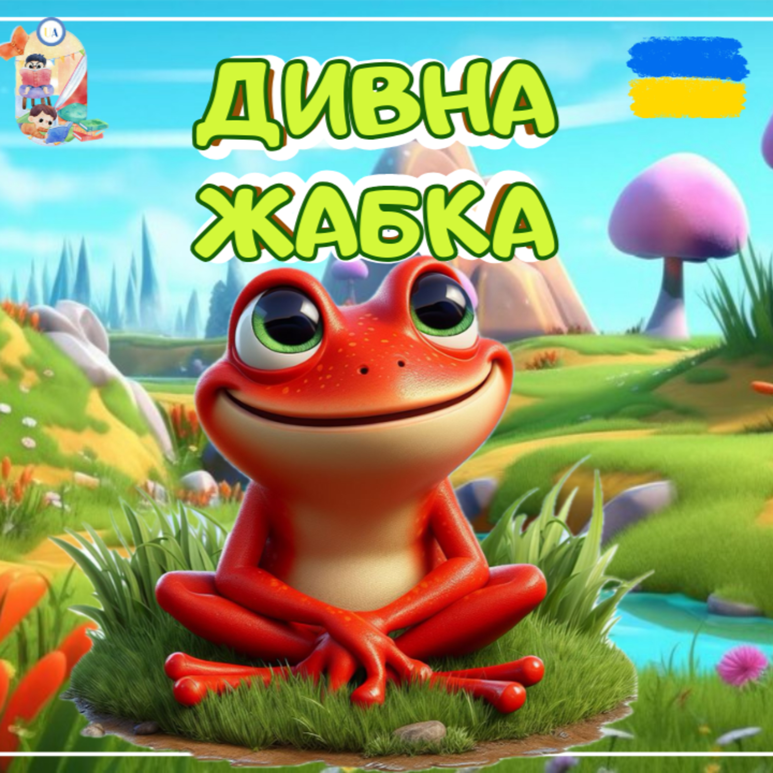 🎧 АУДІОКАЗКА - Дивна жабка | Аудіоказки українською | Ukrainian fairytales for kids abroad episode artwork