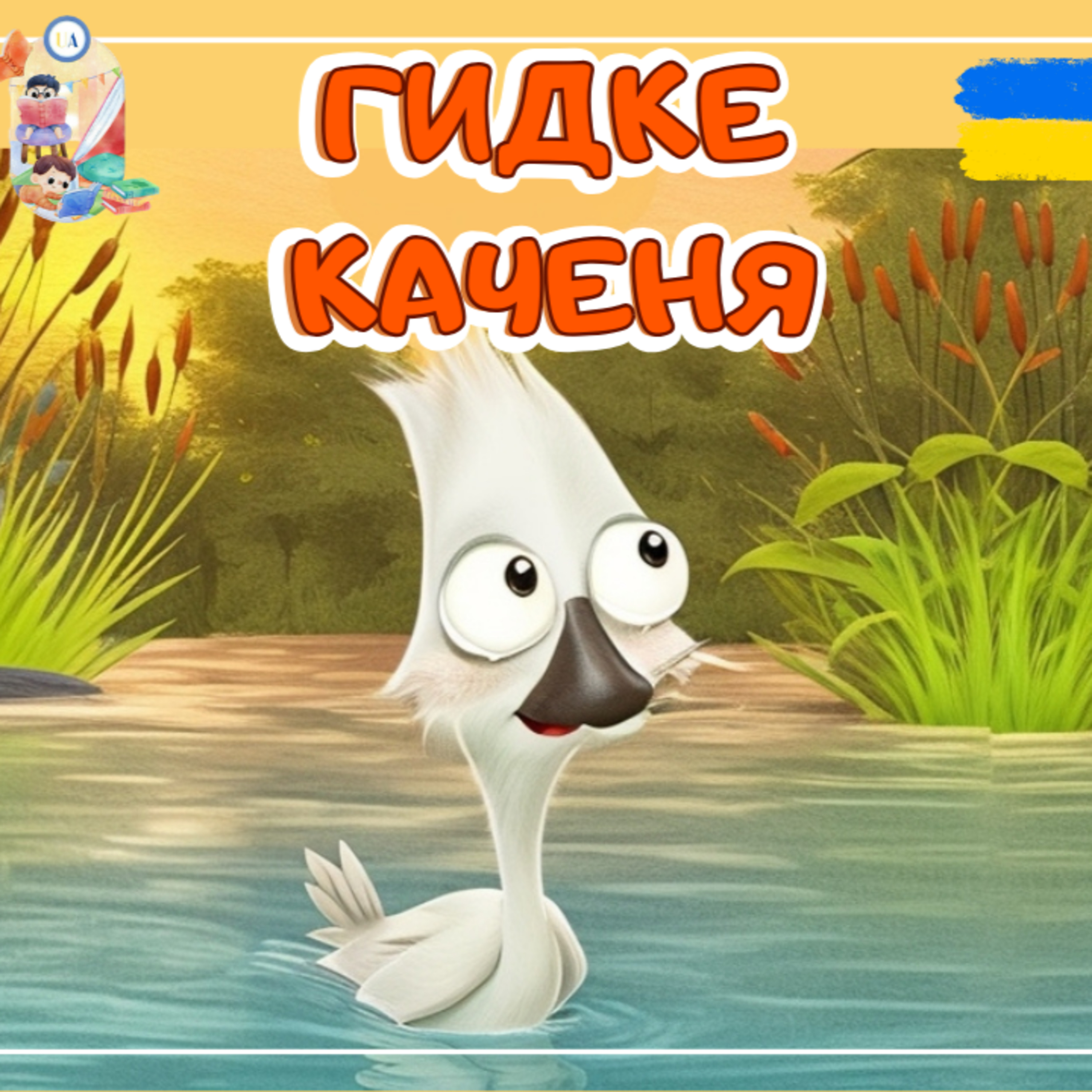 🎧 АУДІОКАЗКА - Гидке каченя | Аудіоказки українською | Ukrainian fairytales for kids abroad episode artwork