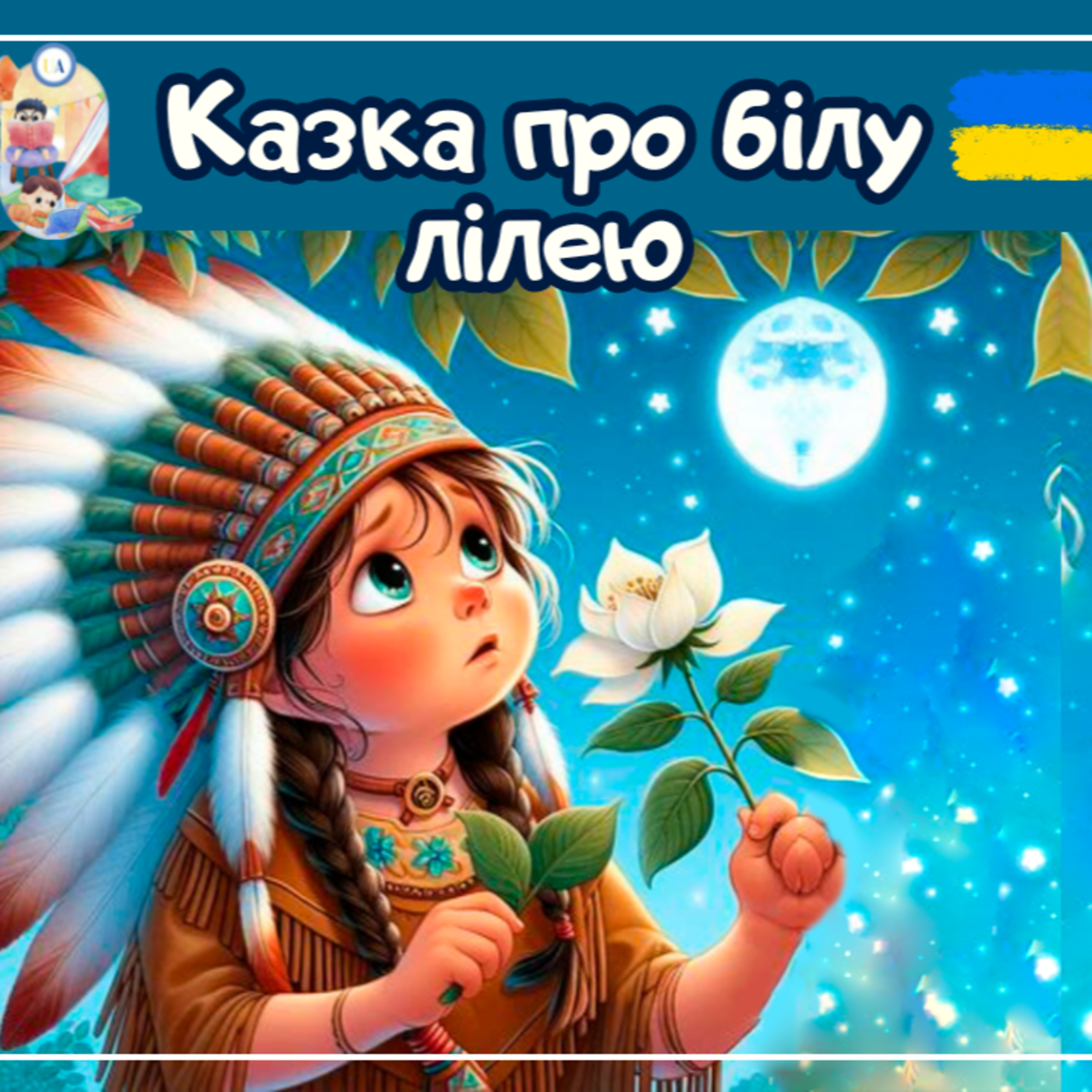 🎧 АУДІОКАЗКА - Казка про білу лілею | Аудіоказки українською | Ukrainian fairytales for kids abroad episode artwork