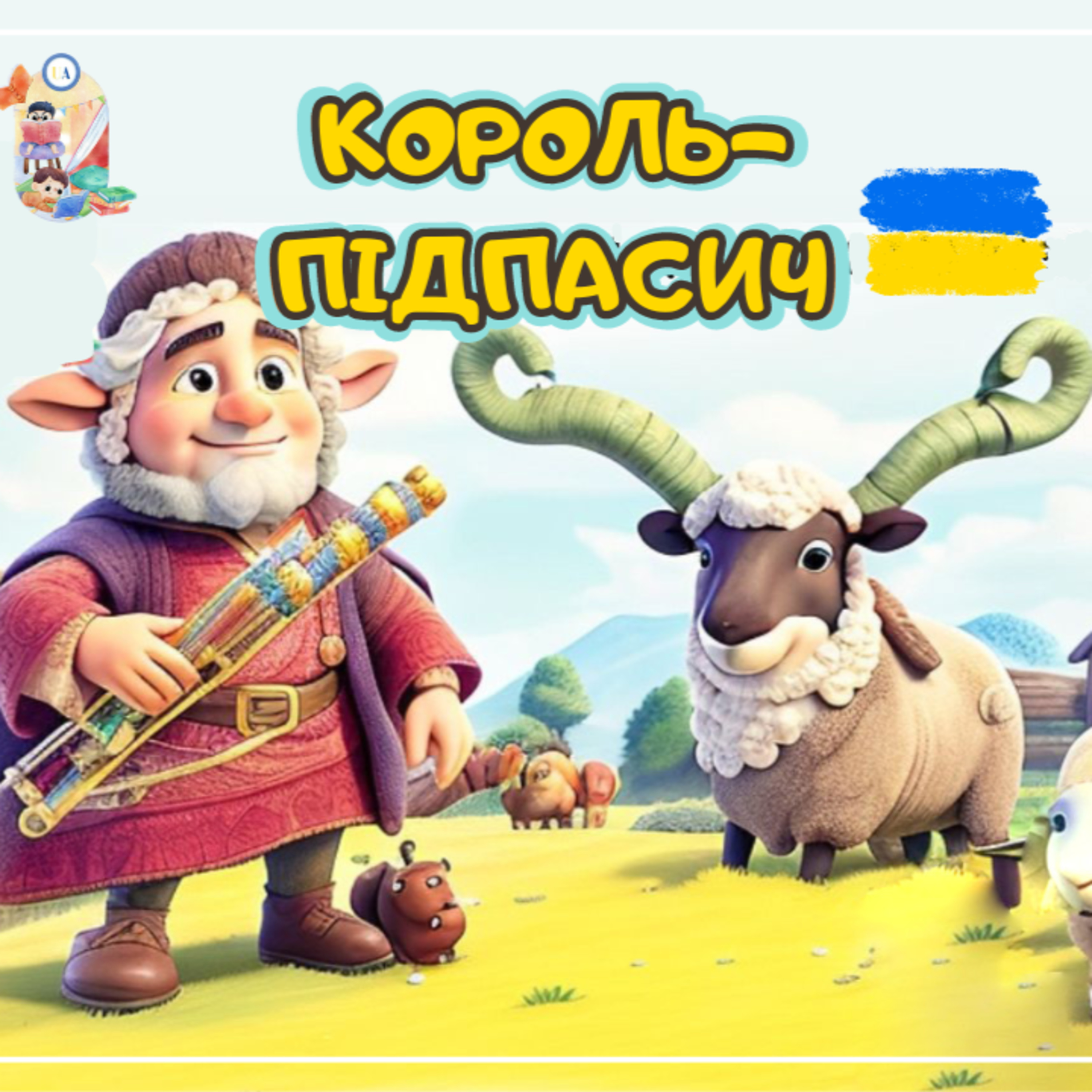 🎧 АУДІОКАЗКА - Король підпасич | Аудіоказки українською | Ukrainian fairytales for kids abroad episode artwork