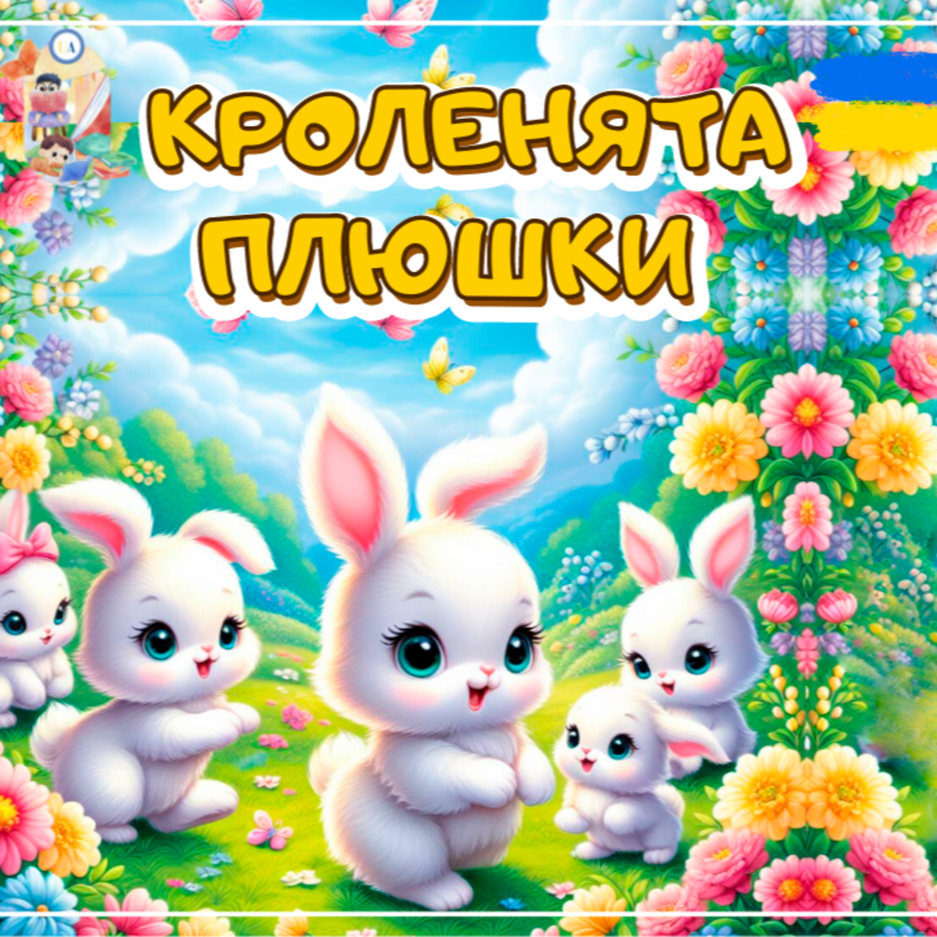 🎧 АУДІОКАЗКА - Кроленята Плюшки | Аудіоказки українською | Ukrainian fairytales for kids abroad episode artwork