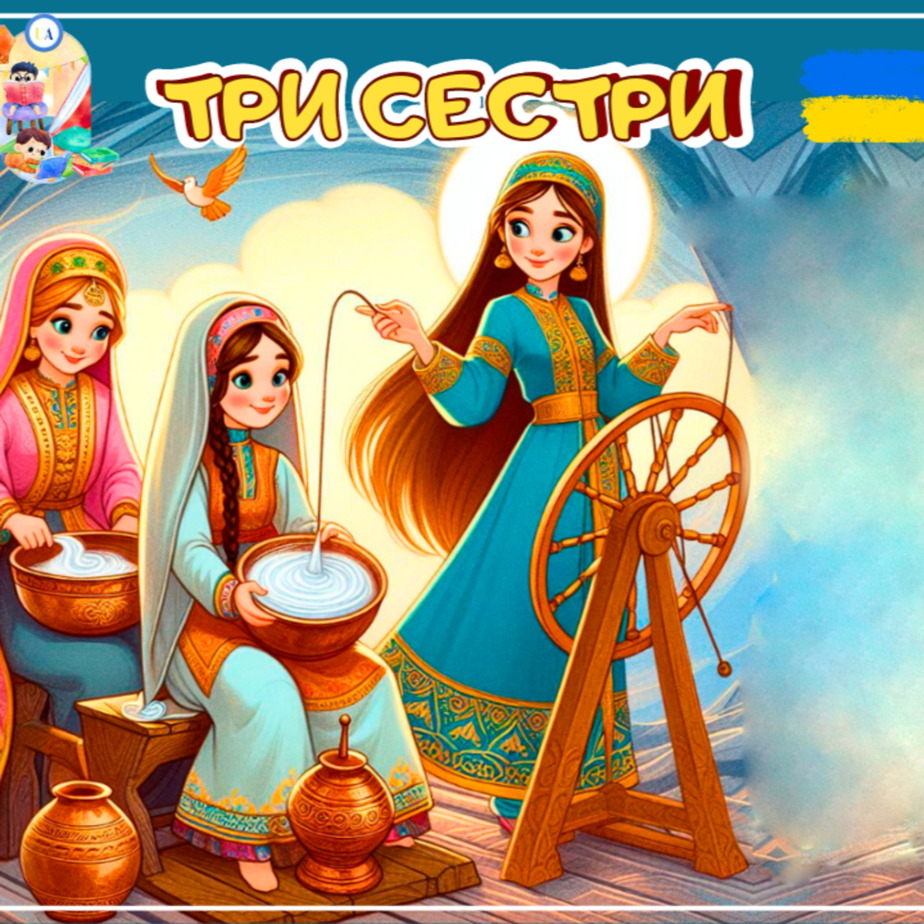 🎧 АУДІОКАЗКА - Три сестри | Казки українською | Ukrainian fairytales for kids abroad episode artwork