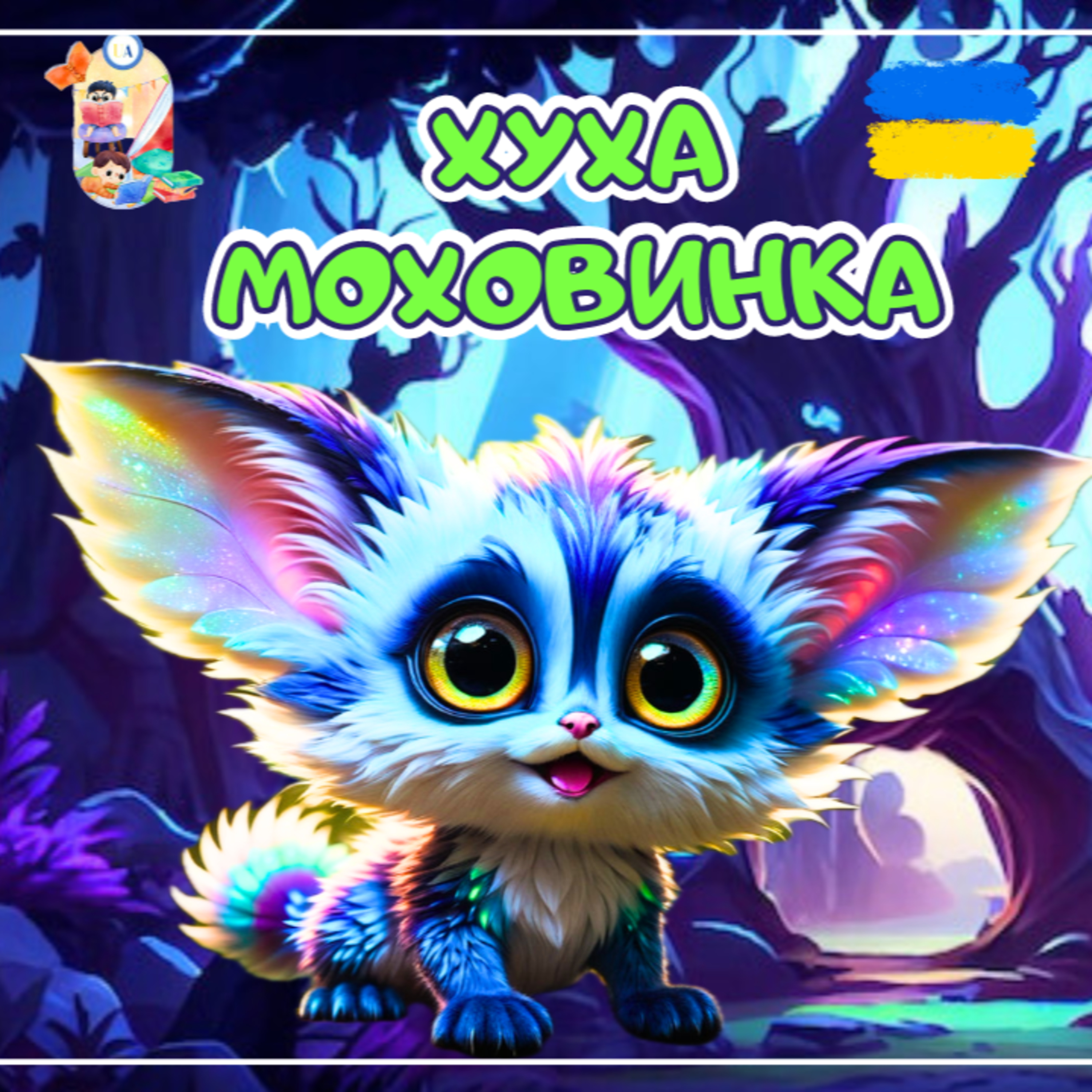 🎧АУДІОКАЗКА - Хуха моховинка | Казки українською | Ukrainian fairytales for kids abroad