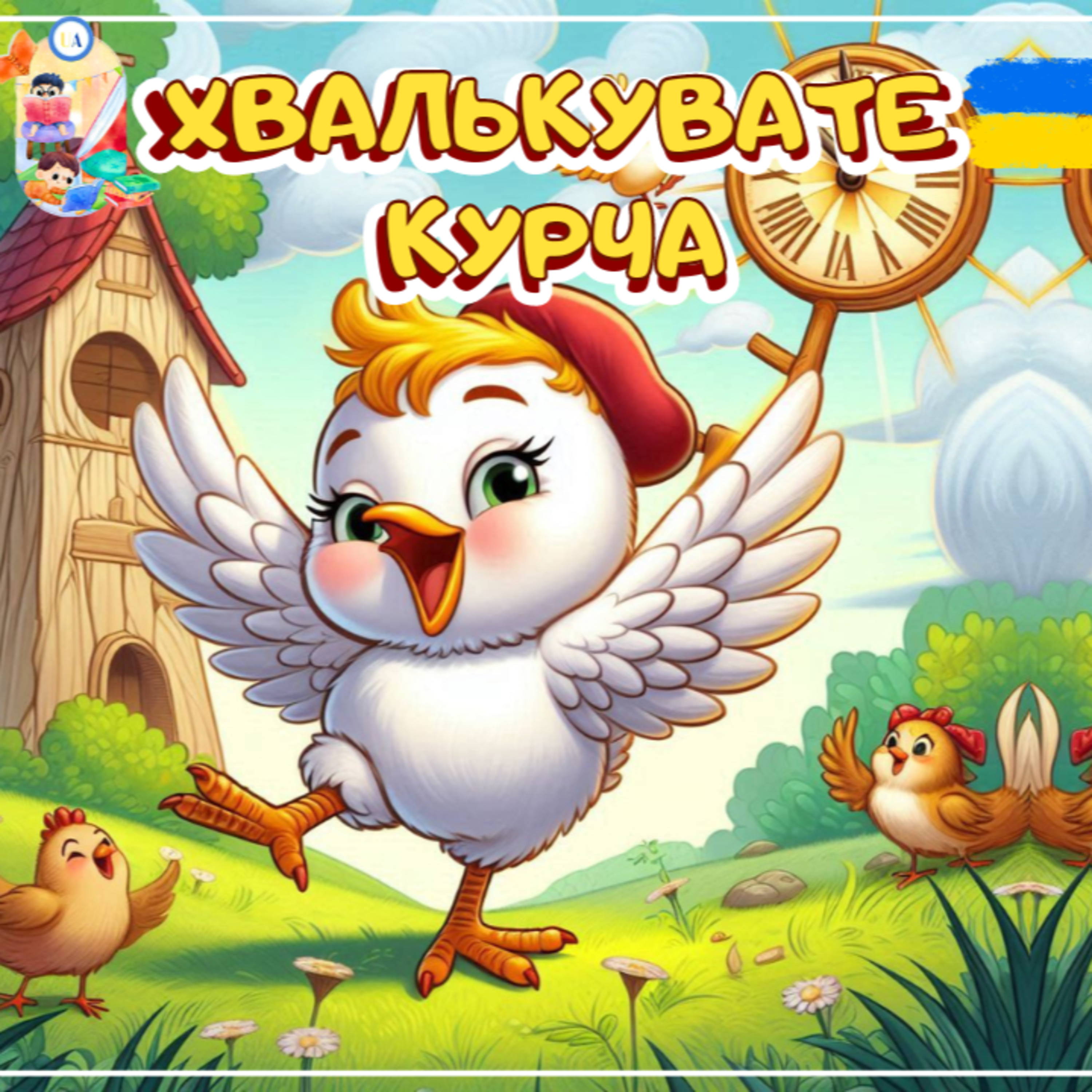 🎧АУДІОКАЗКА - Хвалькувате курча | Казки українською | Ukrainian fairytales for kids abroad episode artwork
