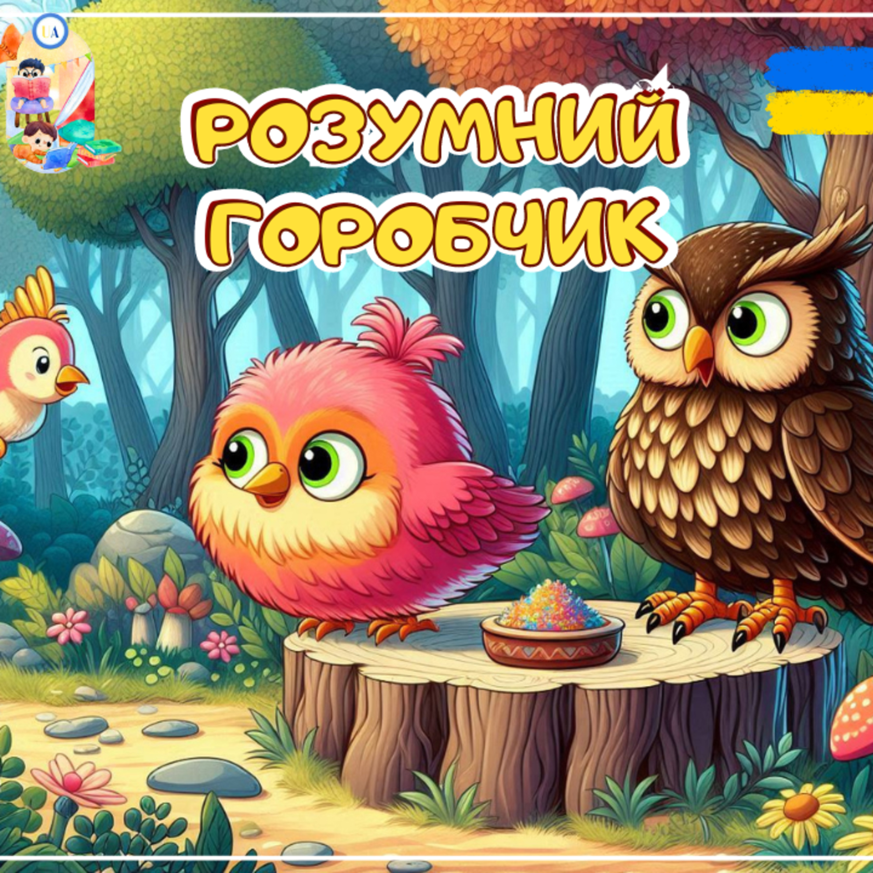 🎧АУДІОКАЗКА - Розумний горобчик | Казки українською episode artwork
