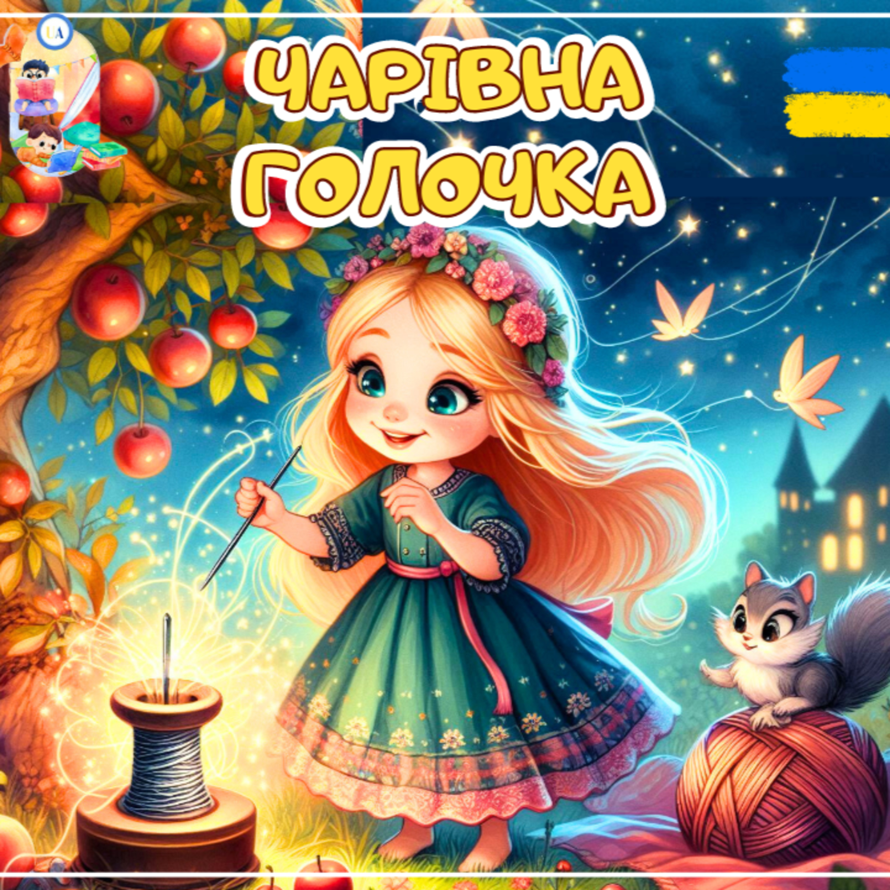 🎧АУДІОКАЗКА - Чарівна голочка | Казки українською