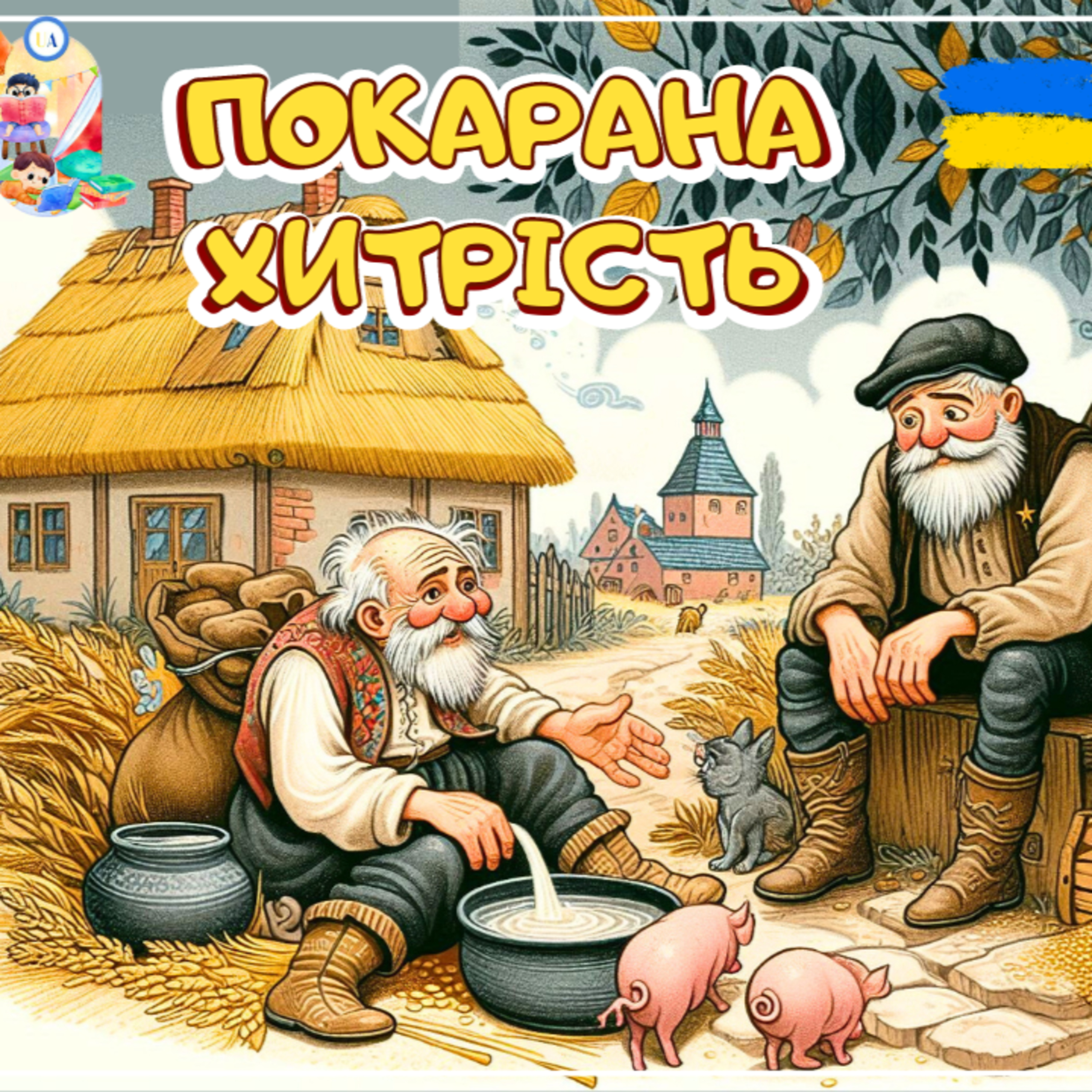 🎧АУДІОКАЗКА - Покарана хитрість | Казки українською