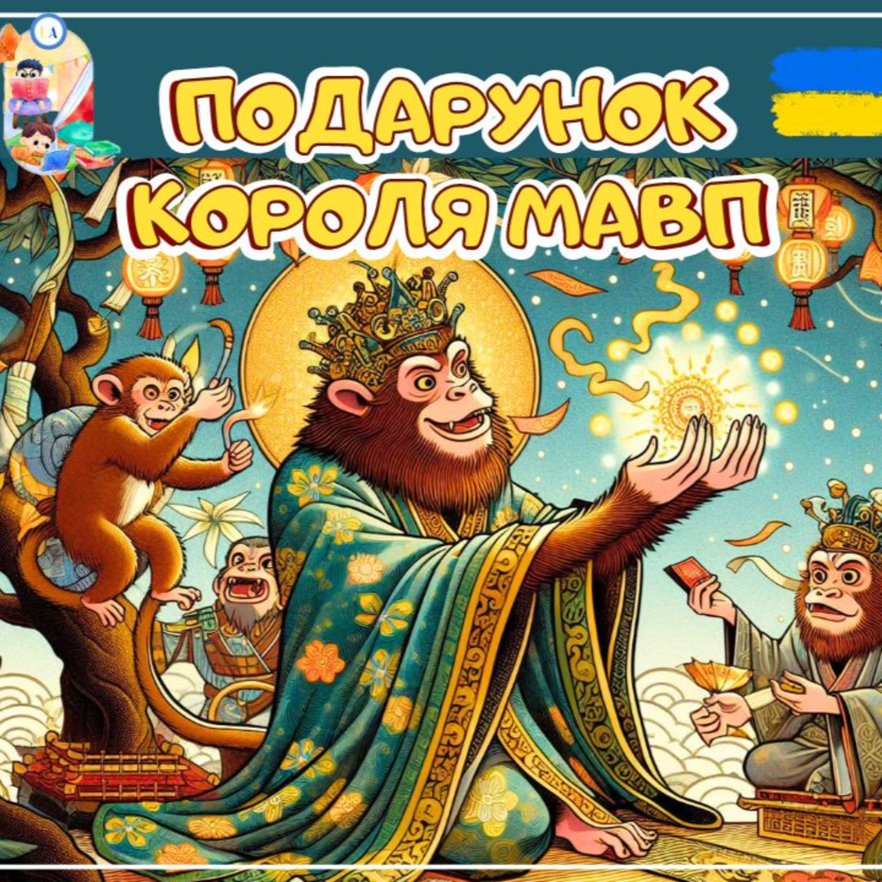 🎧АУДІОКАЗКА - Подарунок короля мавп | Аудіоказки українською episode artwork