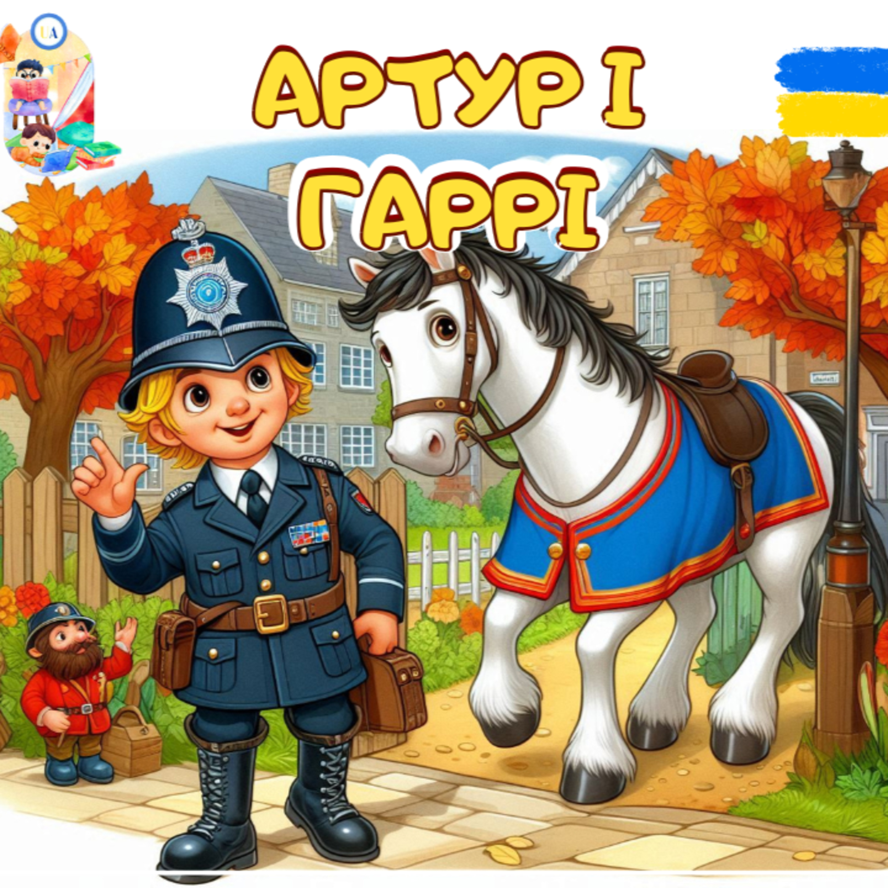 🎧АУДІОКАЗКА - Артур і Гаррі | Казки українською  episode artwork