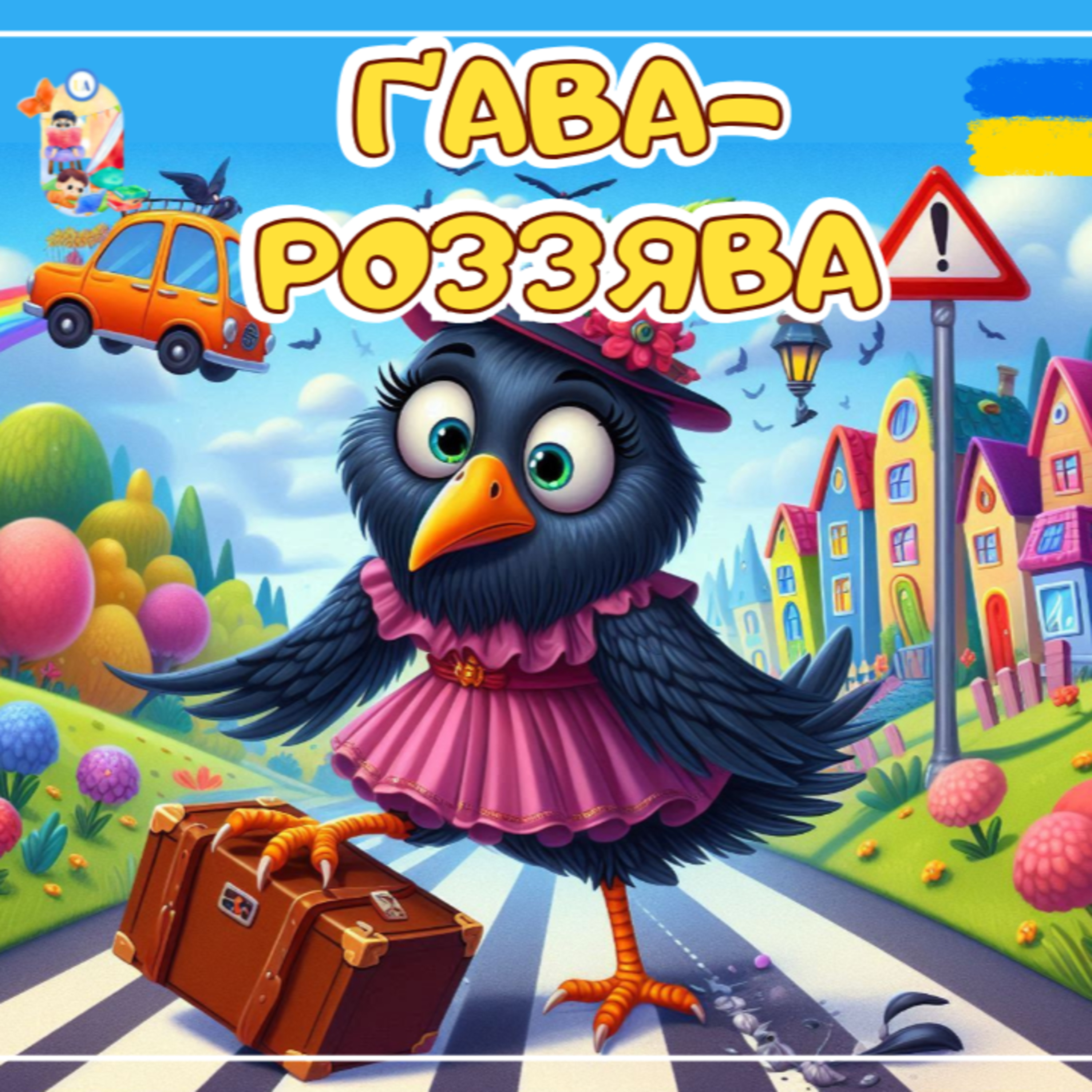 🎧 АУДІОКАЗКА - Ґава-роззява | Казки українською
