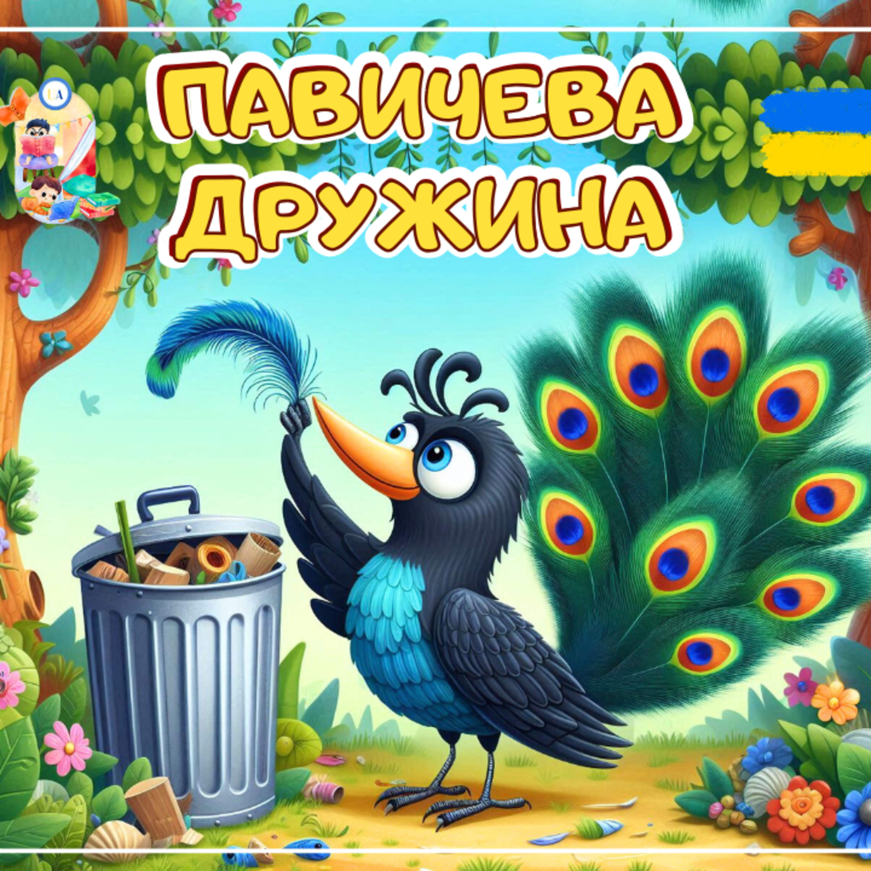 🎧АУДІОКАЗКА - Павичева дружина | Аудіоказки українською