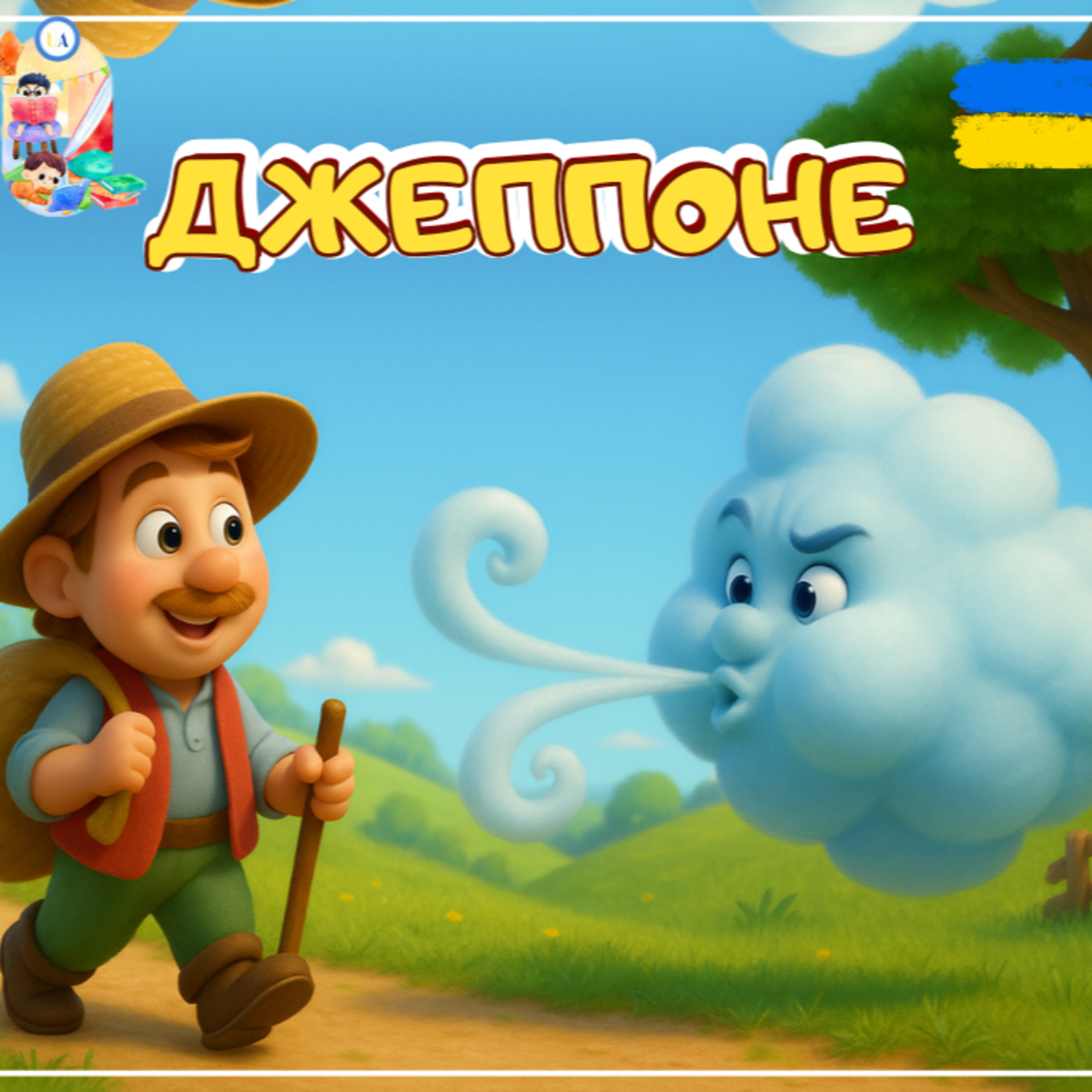 🎧АУДІОКАЗКА - Джеппоне | Казки українською | Ukrainian fairytales for kids abroad