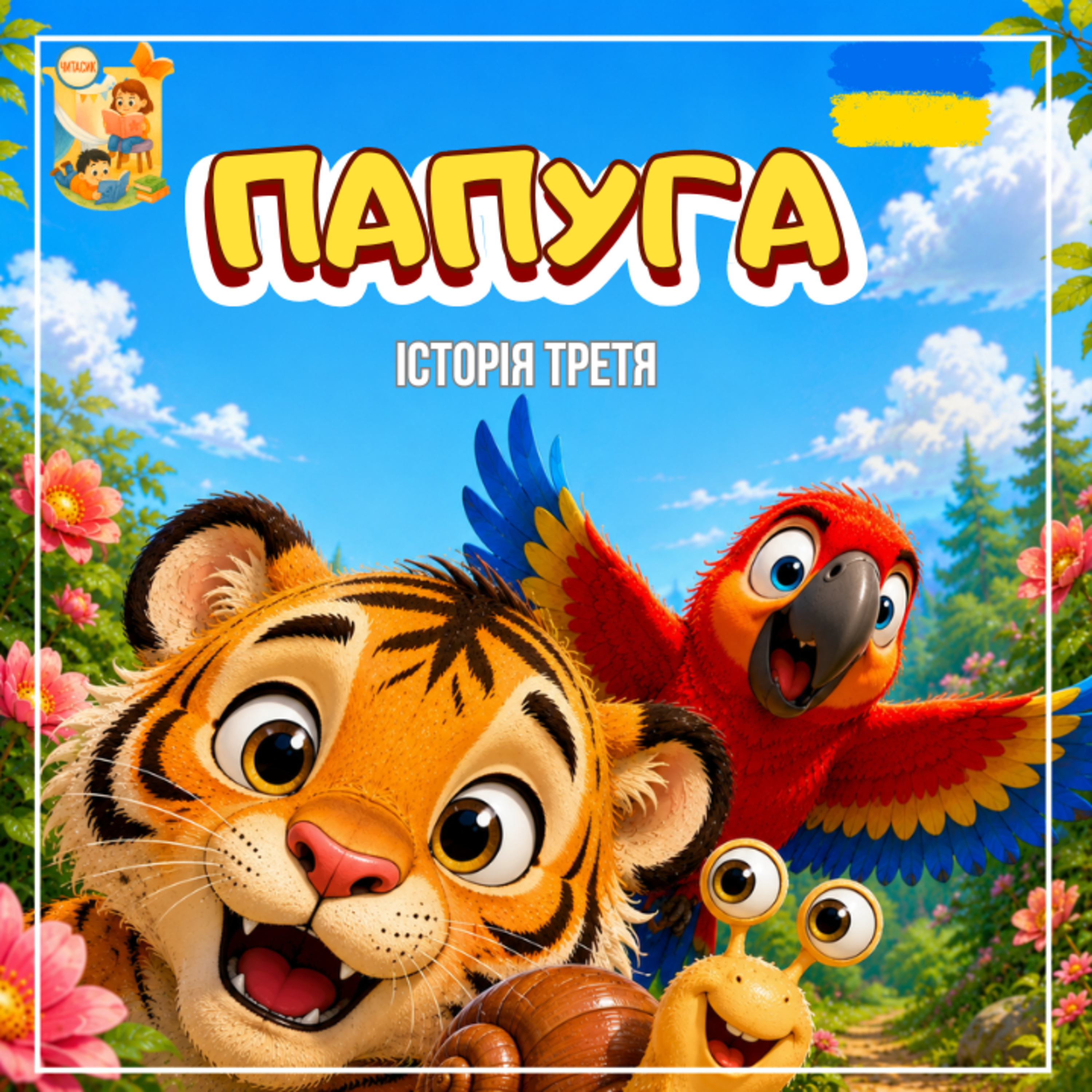 📖🎧АУДІОКАЗКА - Папуга | Казка на ніч | Ukrainian fairytales for kids abroad