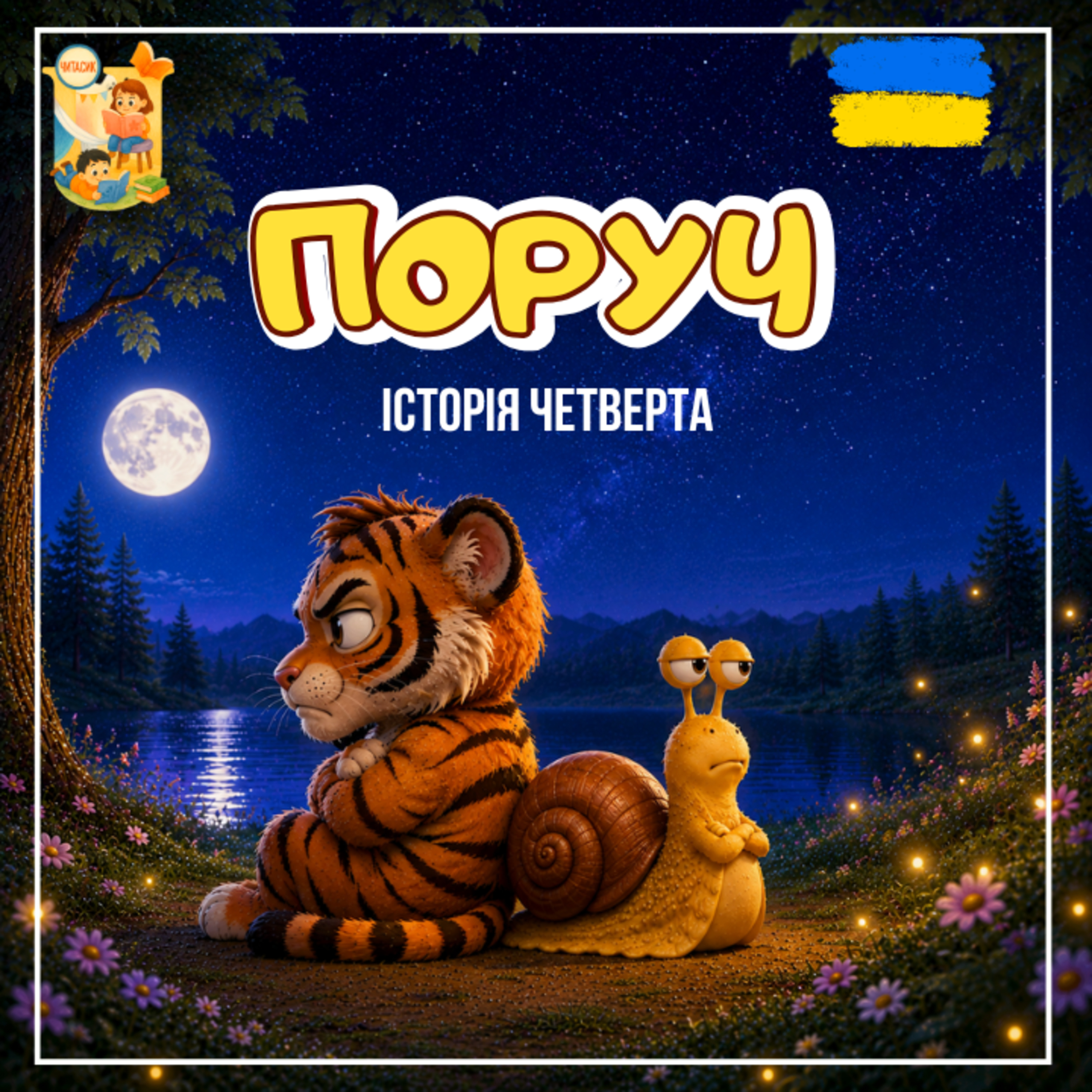📖🎧АУДІОКАЗКА - Поруч | Казка на ніч | Ukrainian fairytales for kids abroad