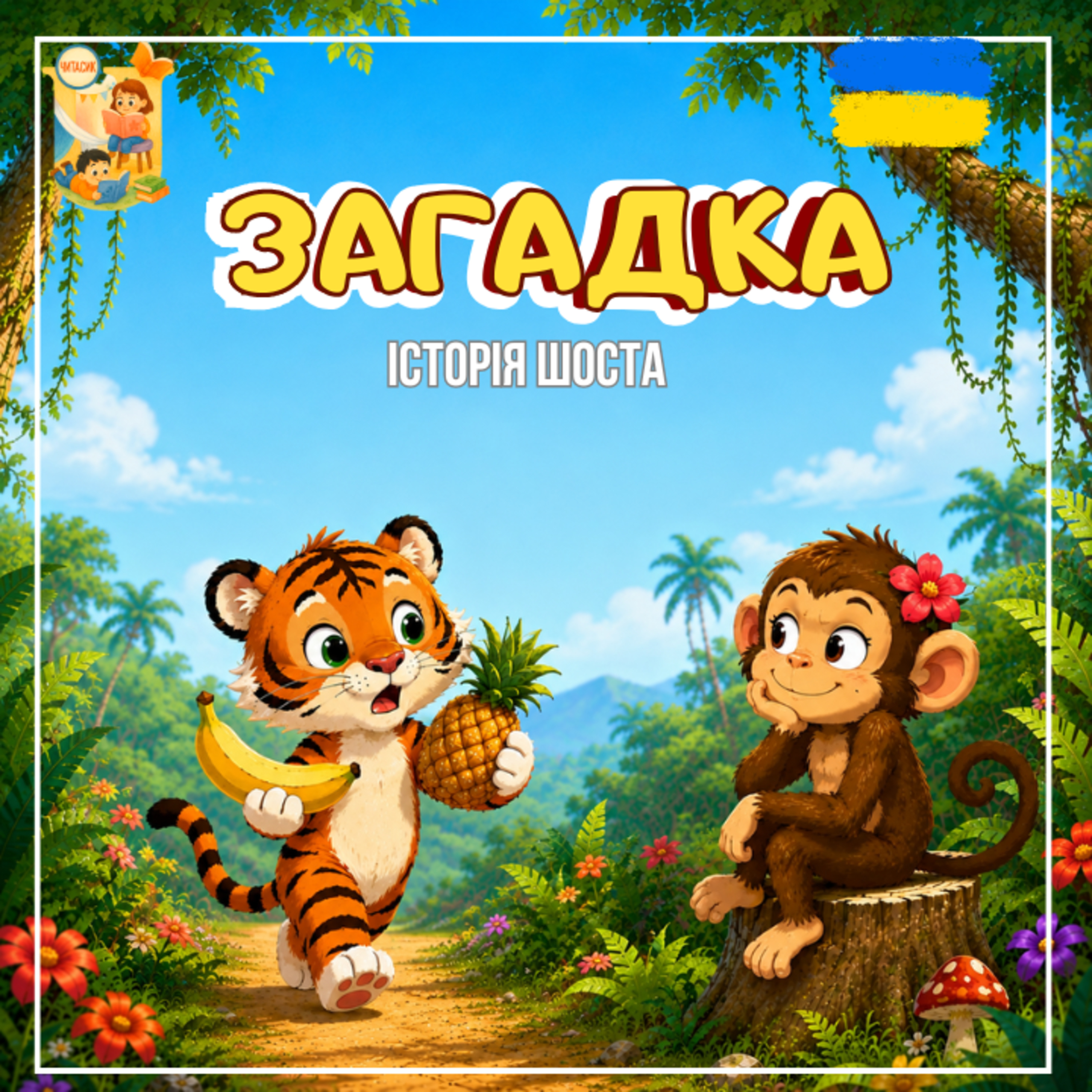 📖🎧АУДІОКАЗКА - Загадка | Казка на ніч | Ukrainian fairytales for kids abroad