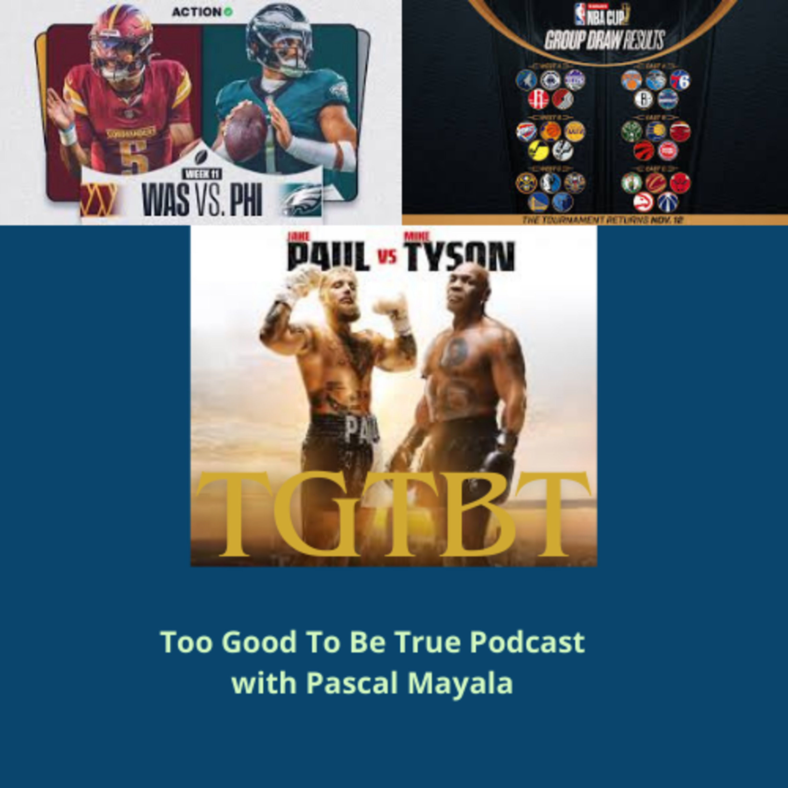 Too good To Be True podcast with Pascal Mayala