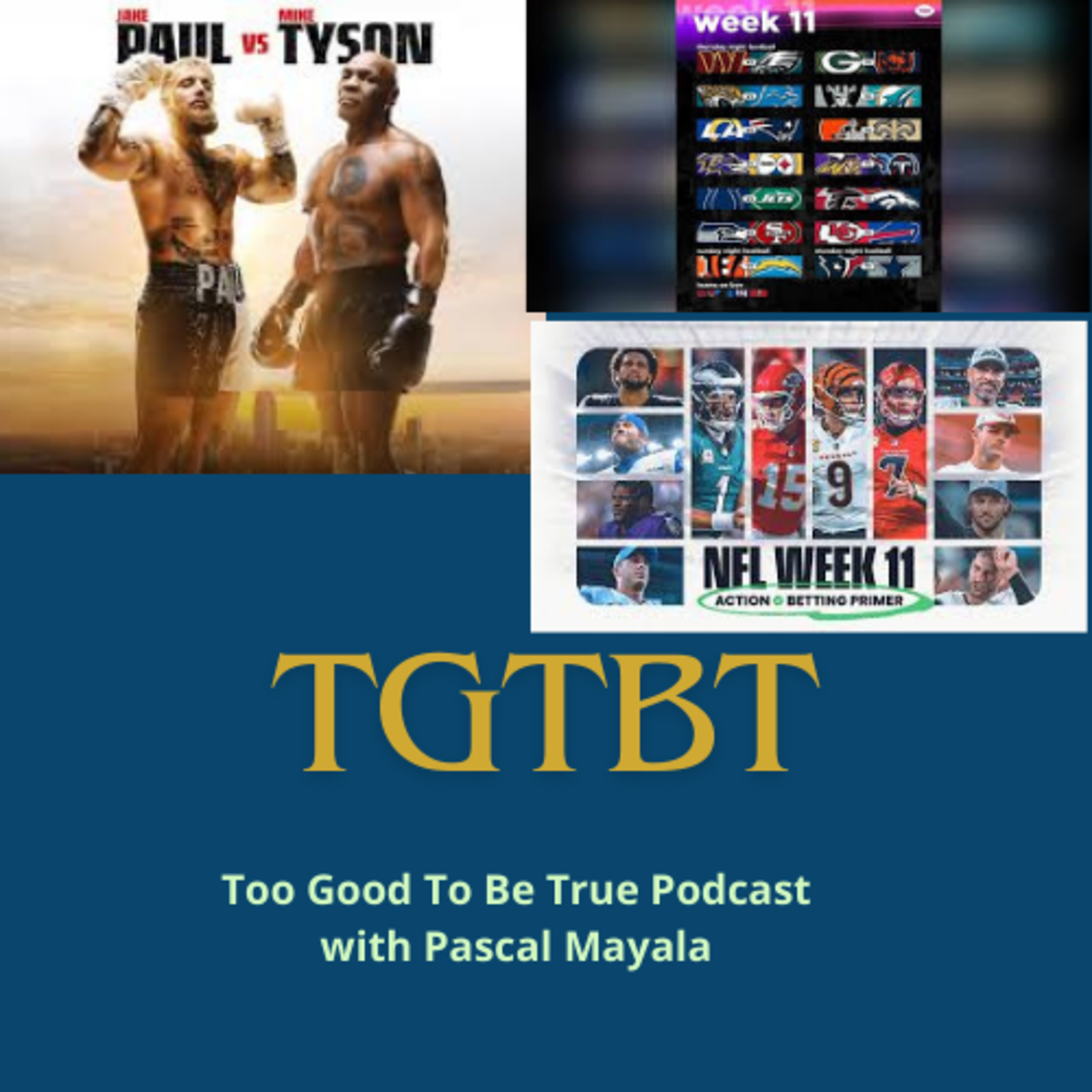 Too good To Be True podcast with Pascal Mayala