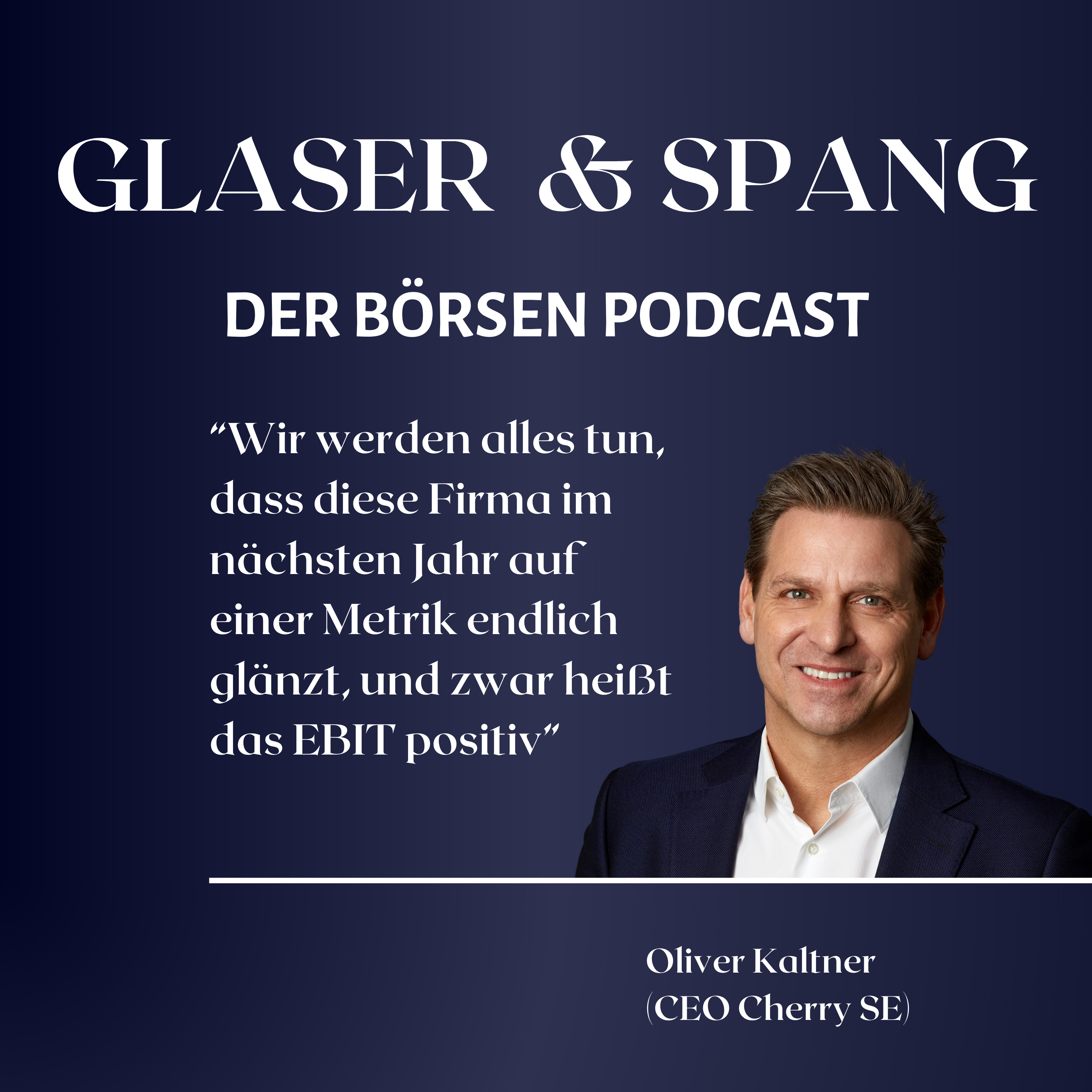 Glaser und Spang - der Börsen Podcast für Börse und Aktien mit Fokus auf Deutschland