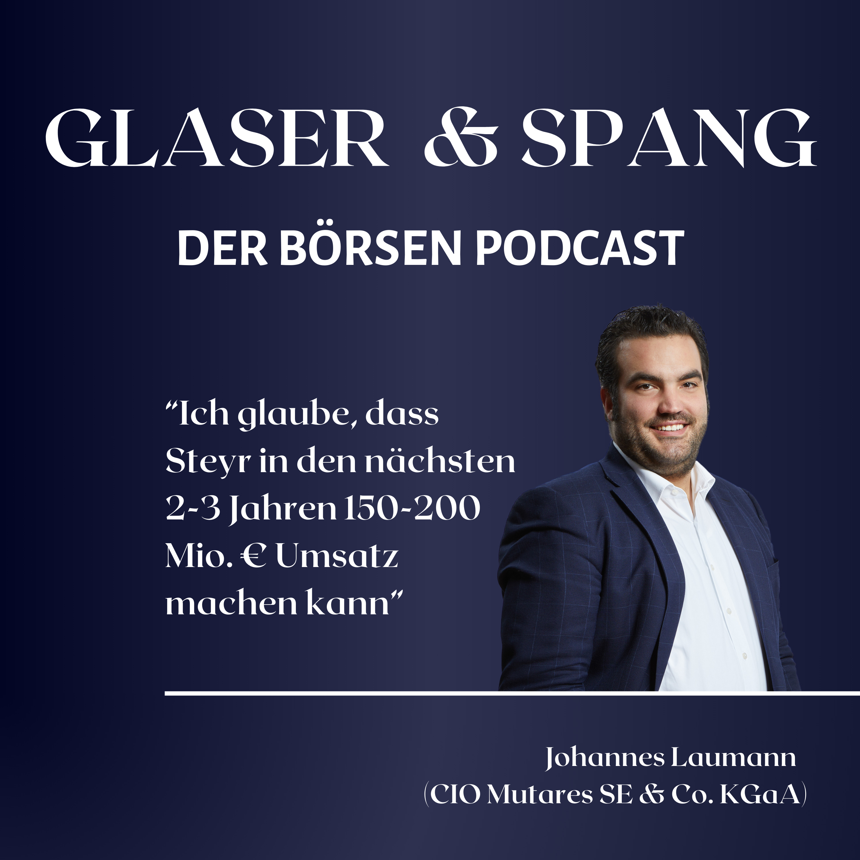 Glaser und Spang - der Börsen Podcast für Börse und Aktien mit Fokus auf Deutschland