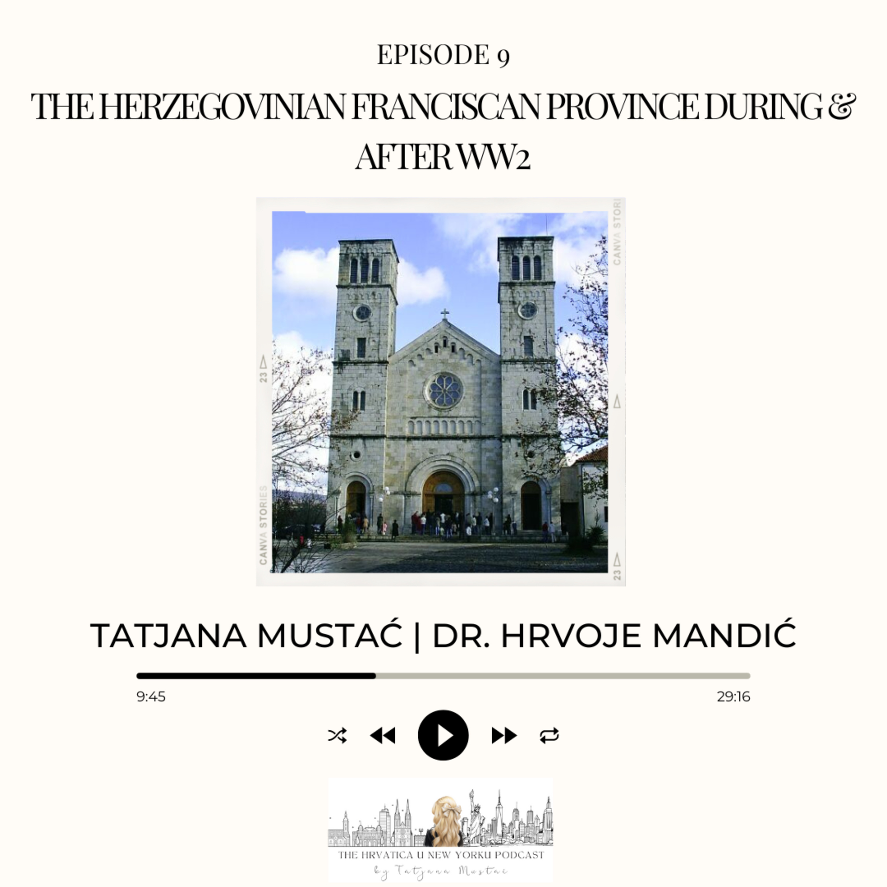 The Herzegovinian Franciscan Province During and After WW2 | Dr. Hrvoje Mandić episode artwork