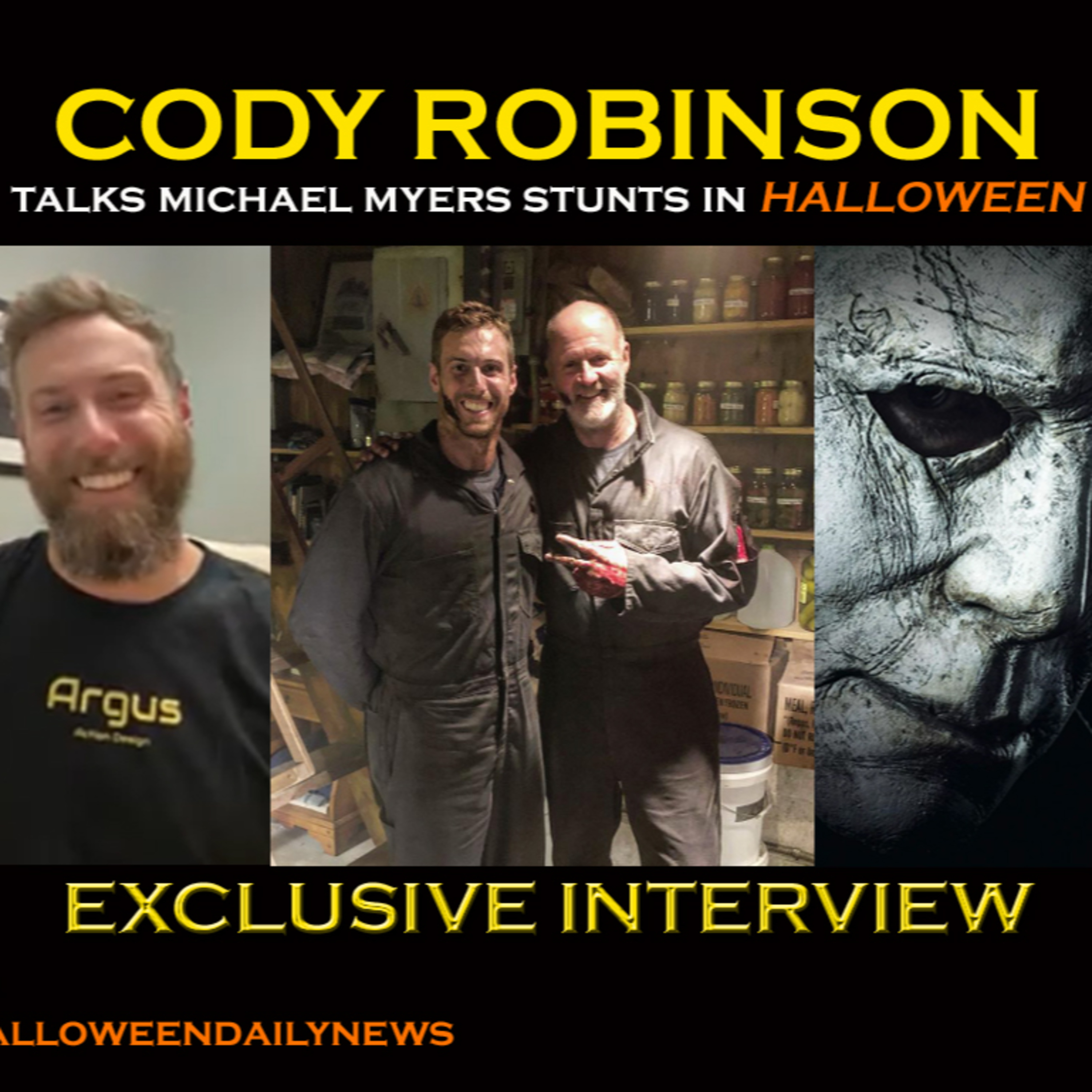 HALLOWEEN (2018) - Cody Robinson on Stunt Doubling as Michael Myers in Reshoots, Thor in AVENGERS: END GAME, and More episode artwork