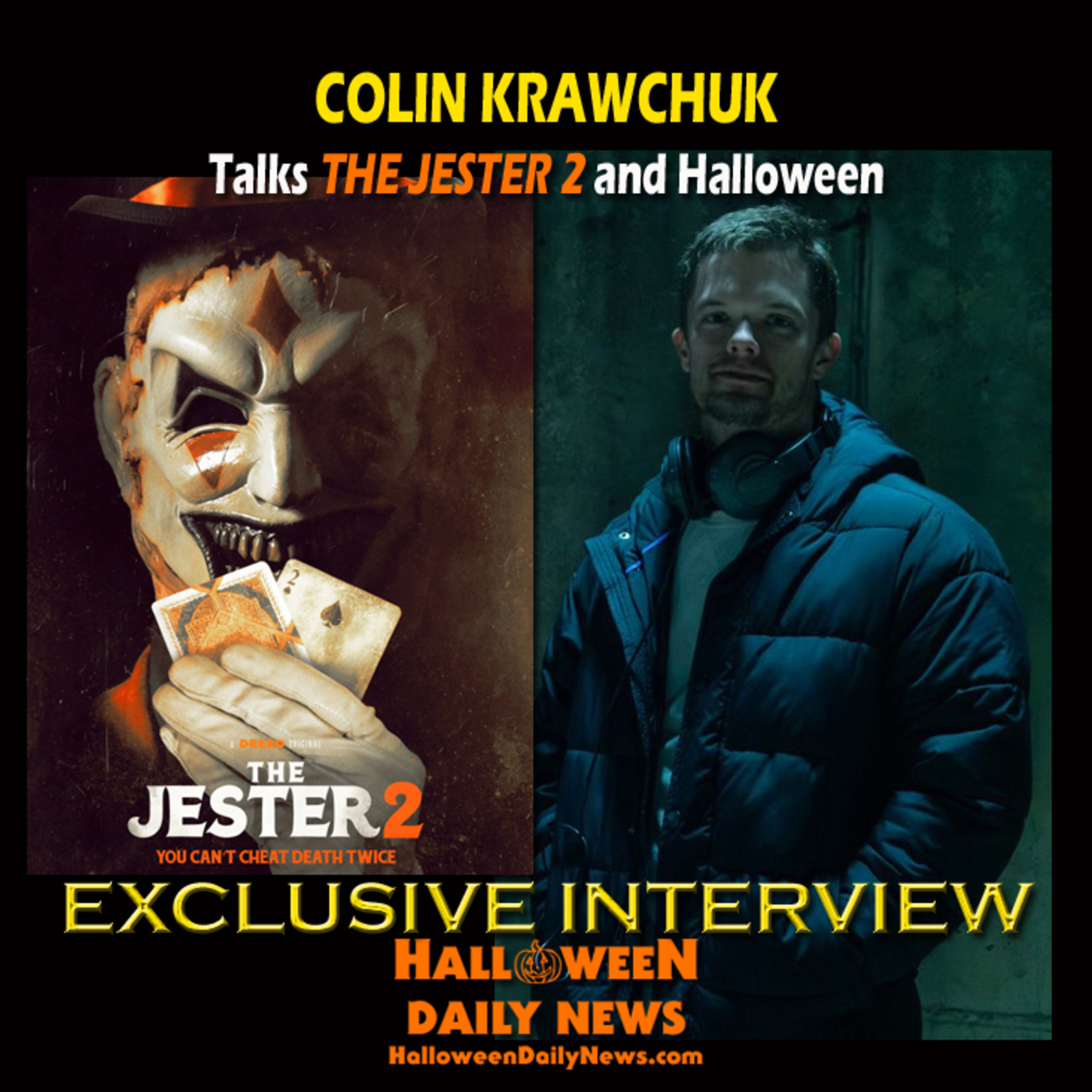 Director Colin Krawchuk Talks THE JESTER 2 Halloween Slasher Horror Movie, and Halloween Itself episode artwork