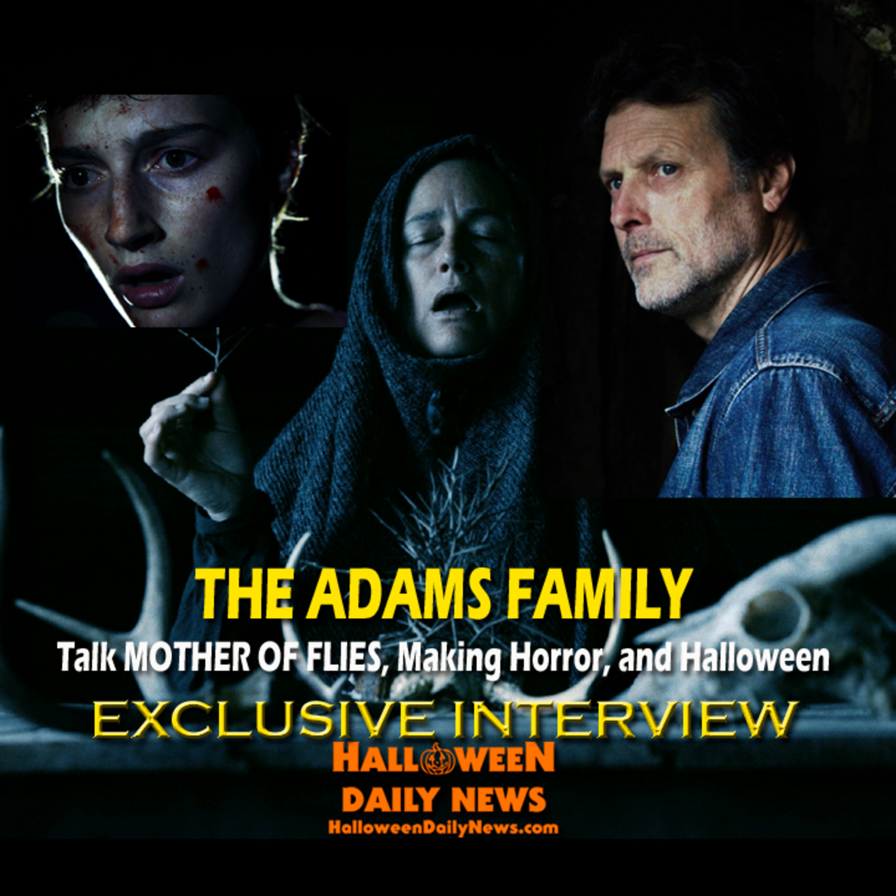 Zelda Adams, Toby Poser, John Adams Talk MOTHER OF FLIES, Making Horror, and Halloween episode artwork