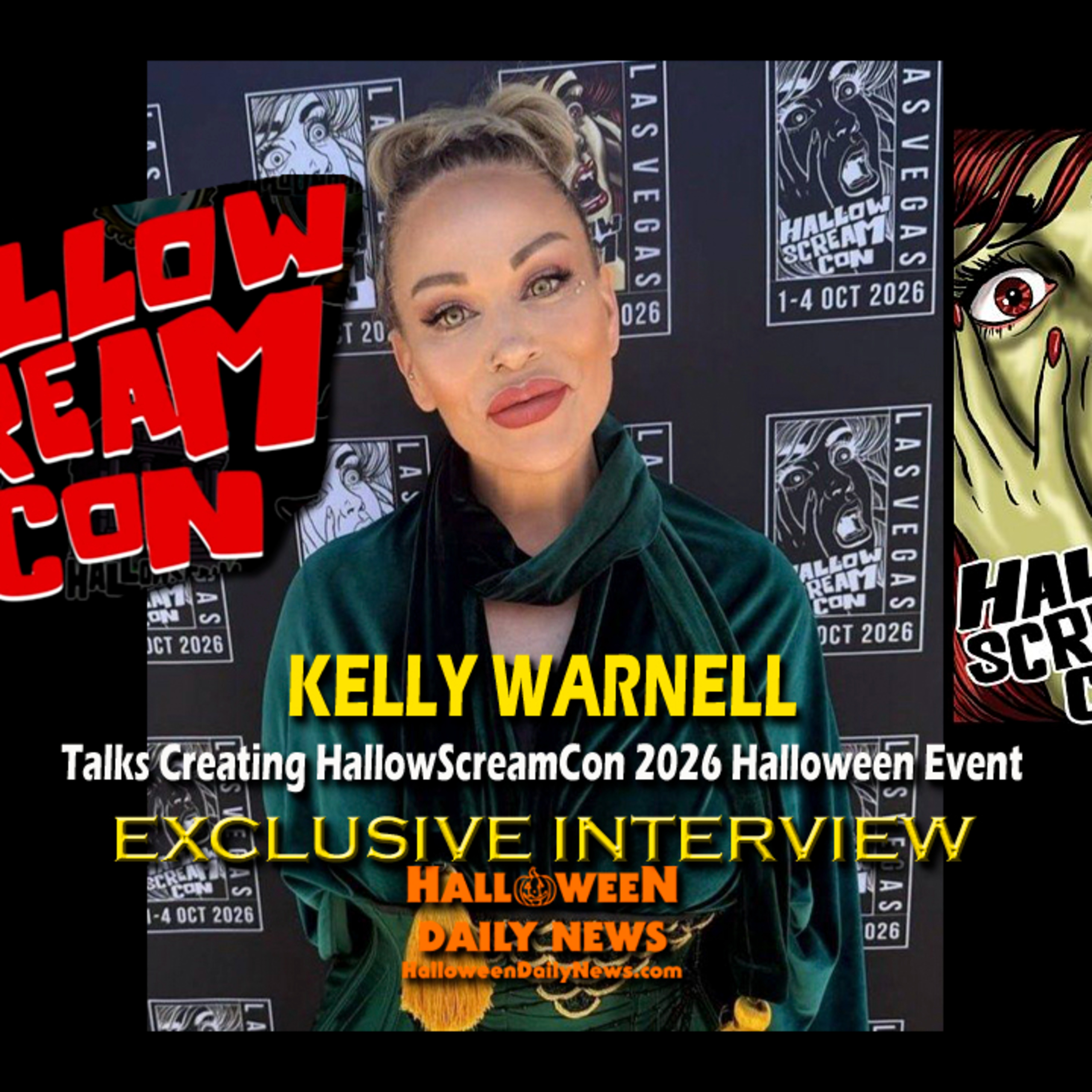 Kelly Warnell Talks Creating HallowScreamCon 2026 Halloween Event episode artwork