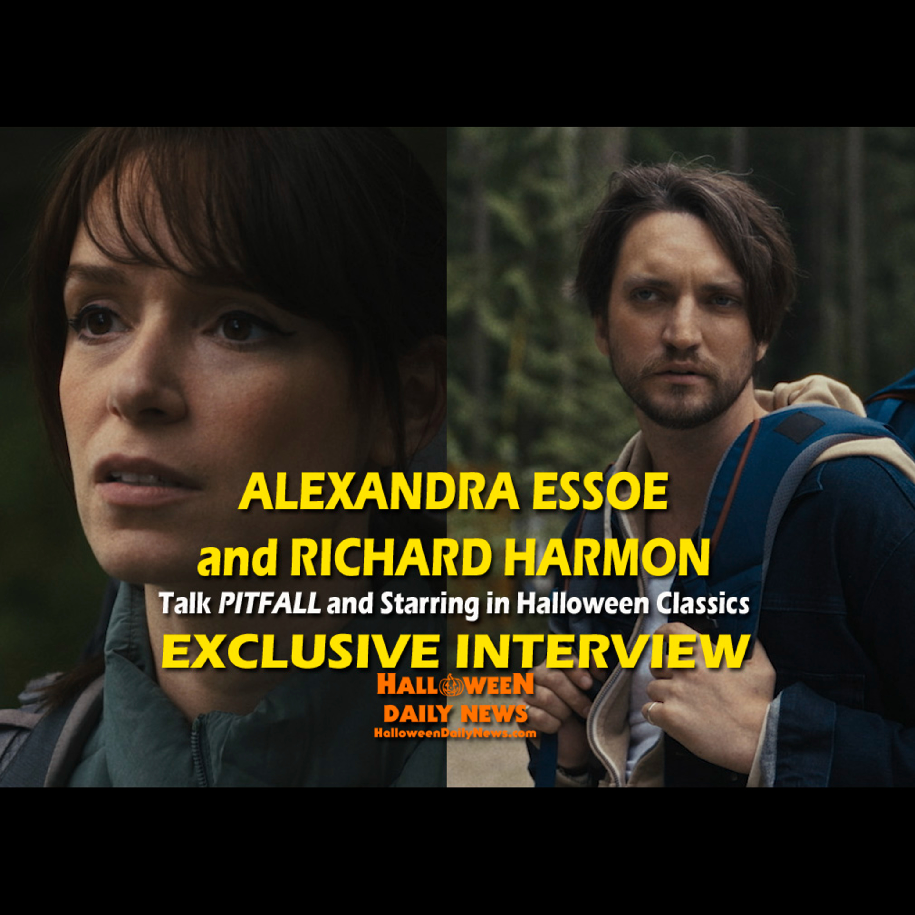 Alexandra Essoe and Richard Harmon Talk PITFALL and Starring in Halloween Classics episode artwork