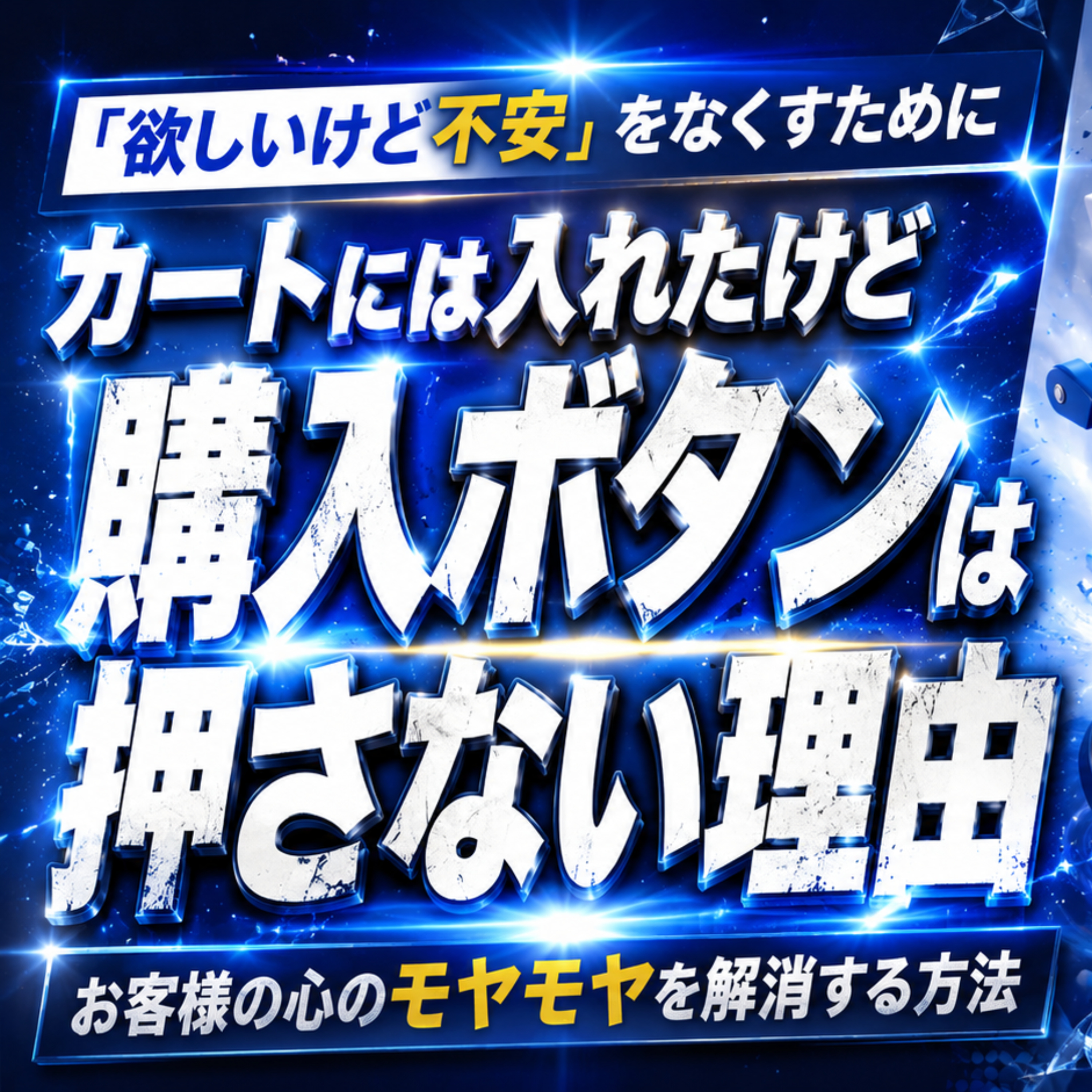 【カートには入れたけど購入ボタンは押さない理由】「欲しいけど不安」を解消するには episode artwork