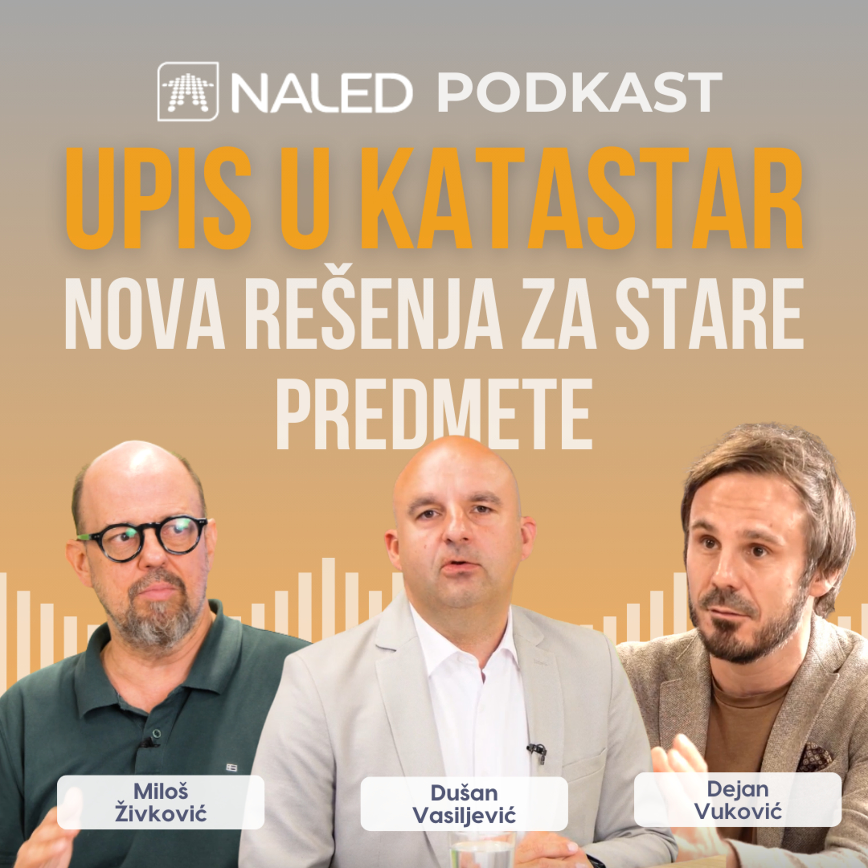 Miloš Živković i Dejan Vuković - Upis u katastar
