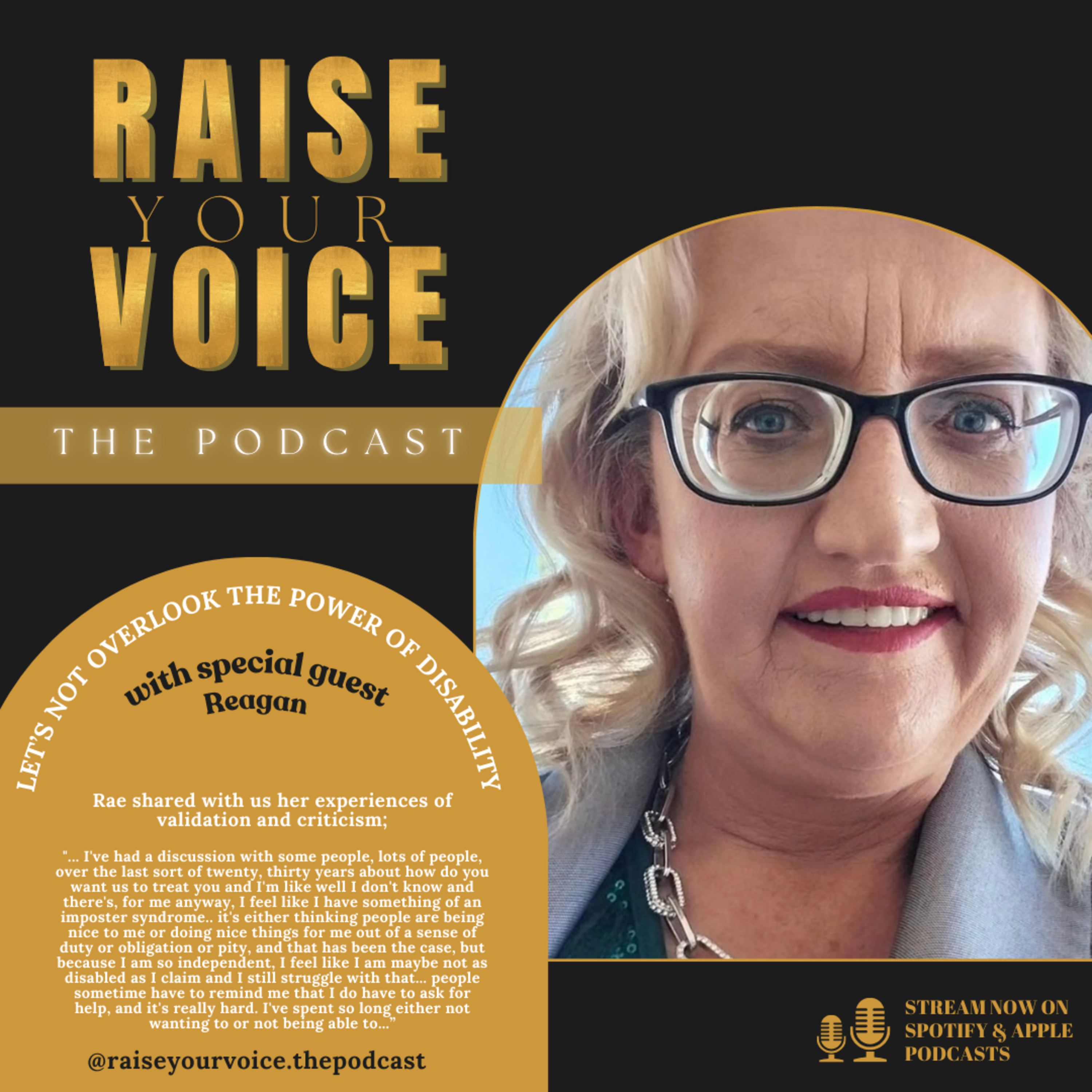 RAISE YOUR VOICE