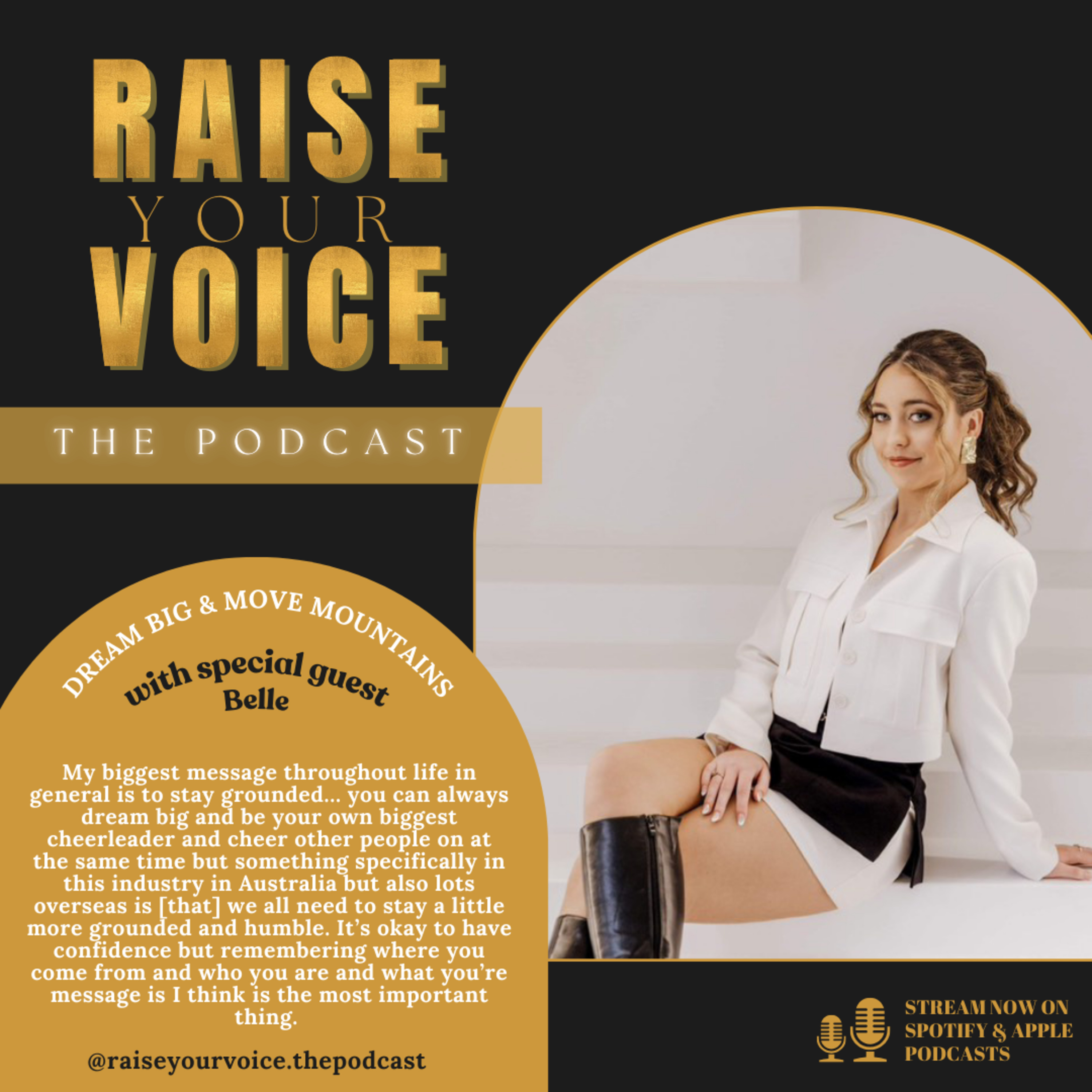 RAISE YOUR VOICE