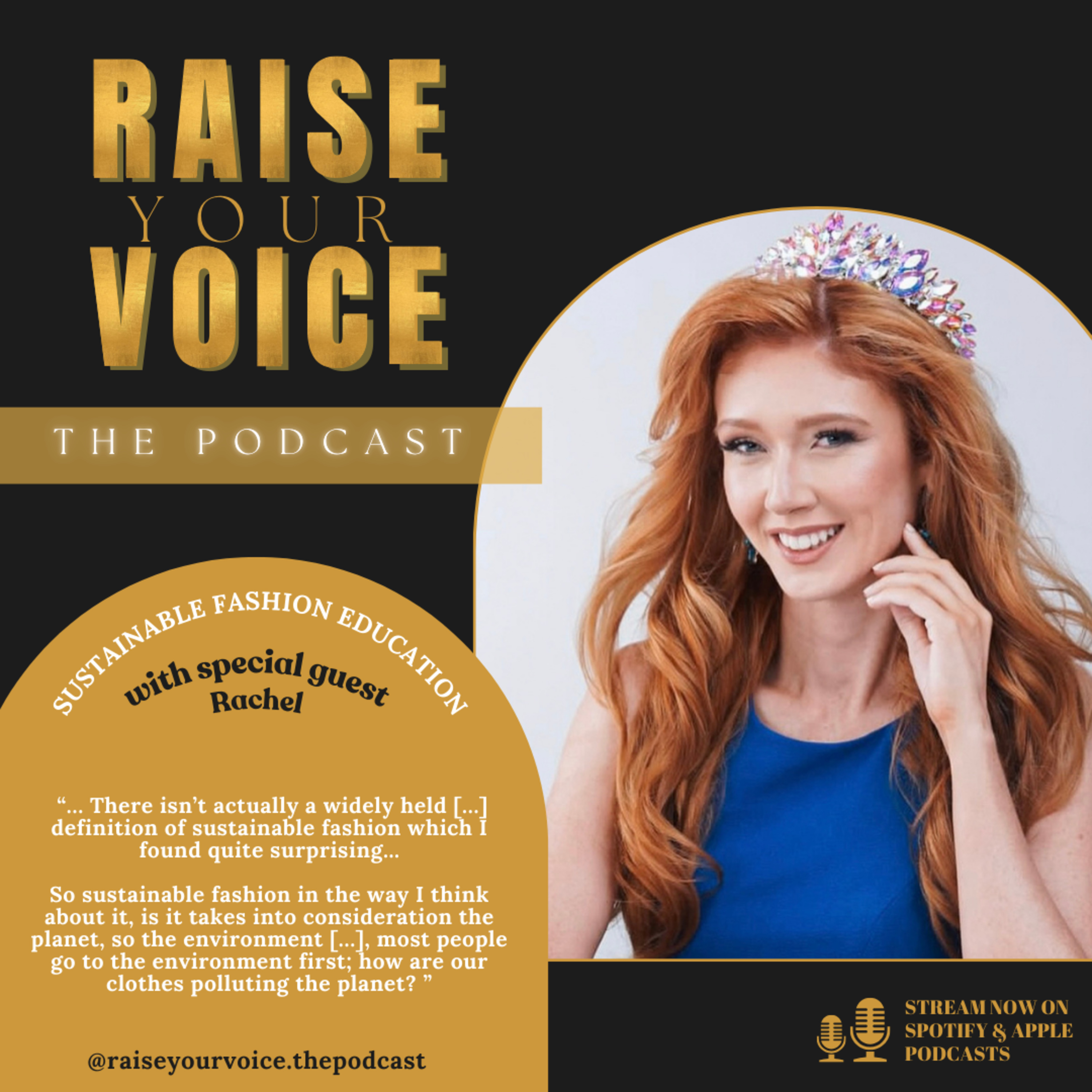 RAISE YOUR VOICE
