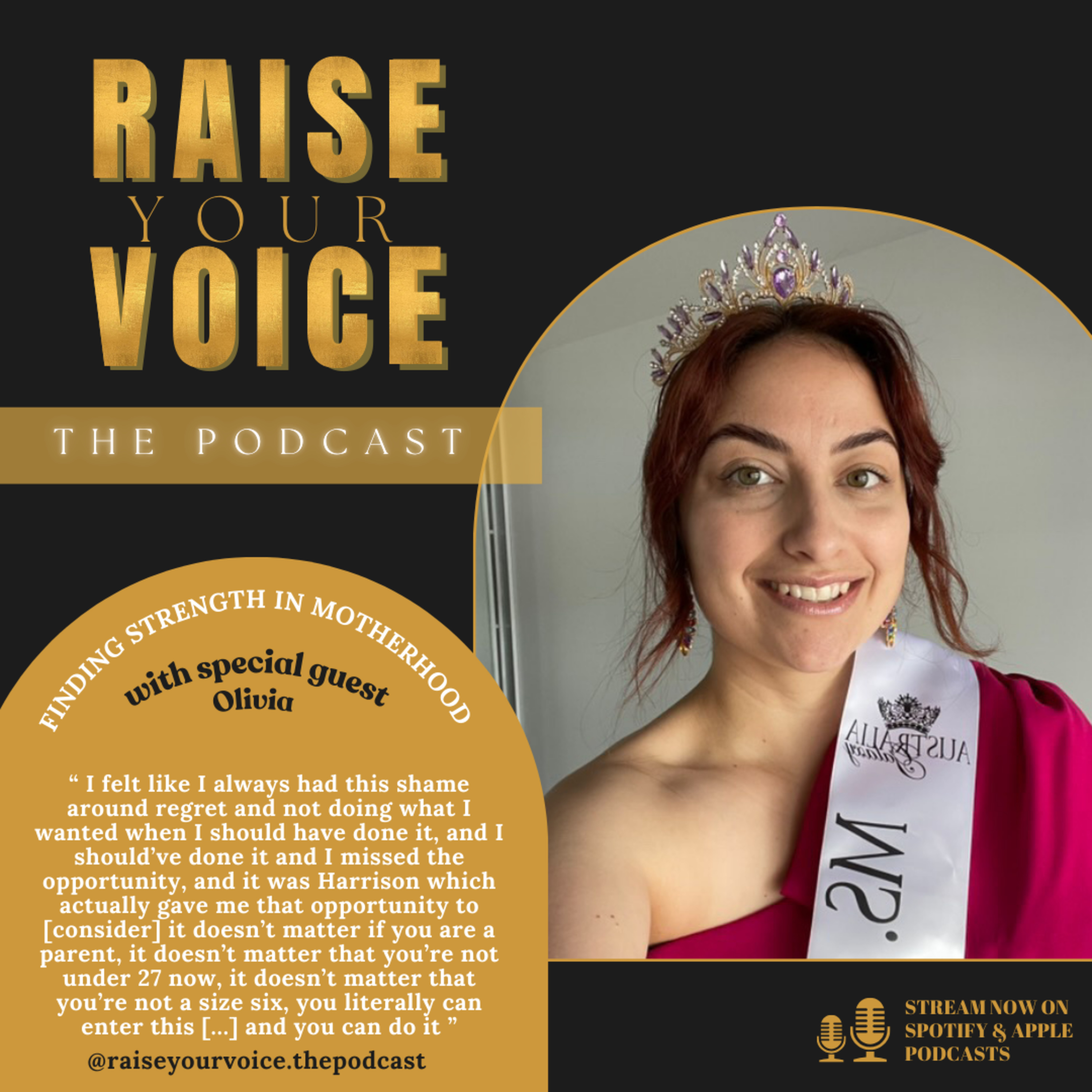 RAISE YOUR VOICE