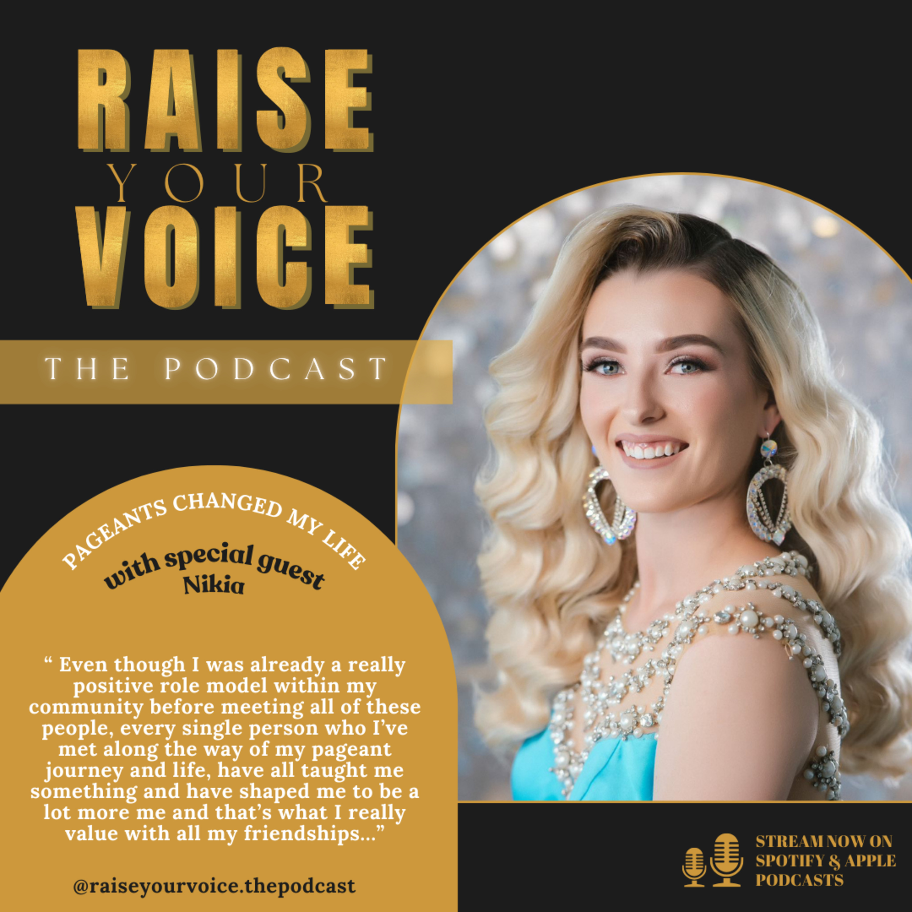 RAISE YOUR VOICE