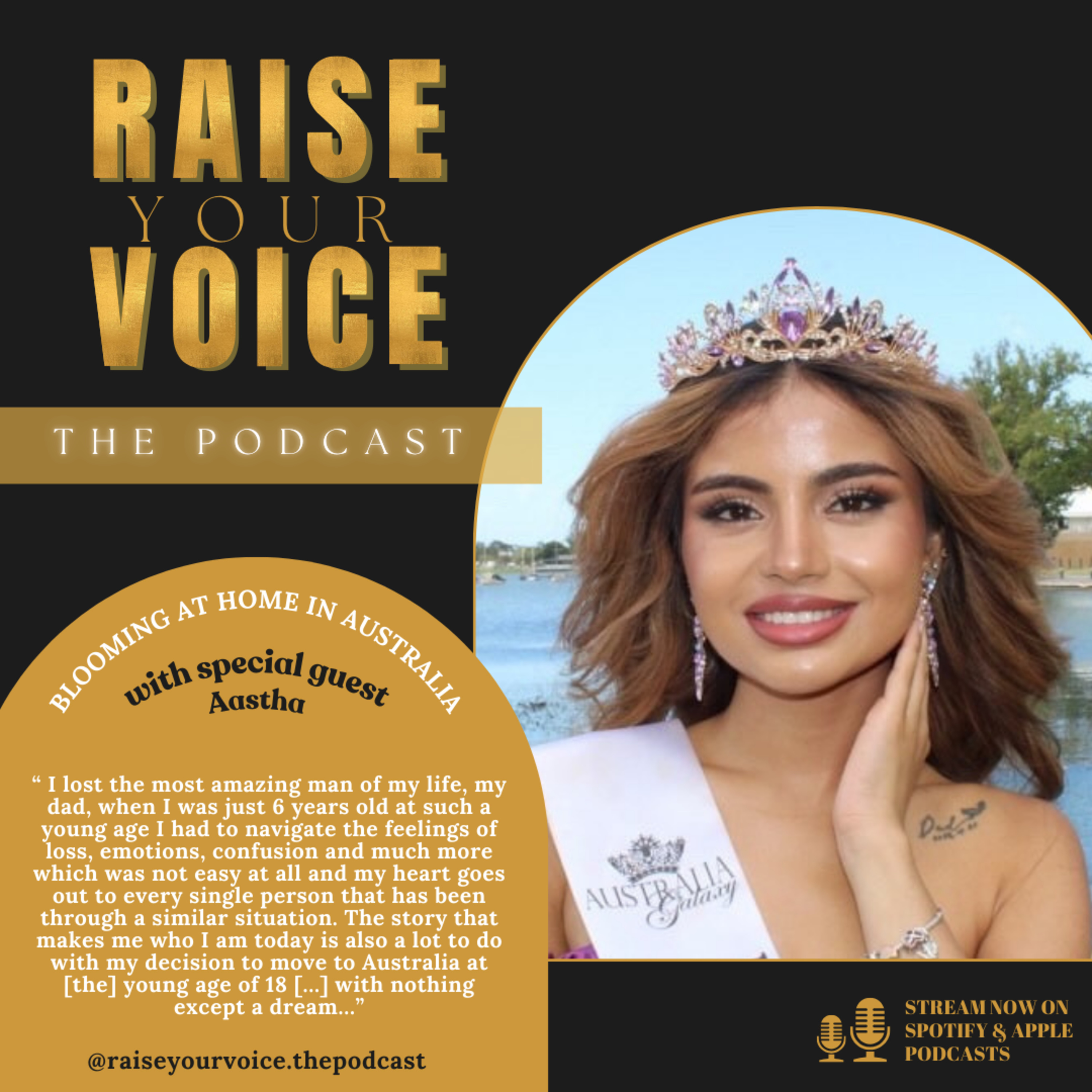 RAISE YOUR VOICE