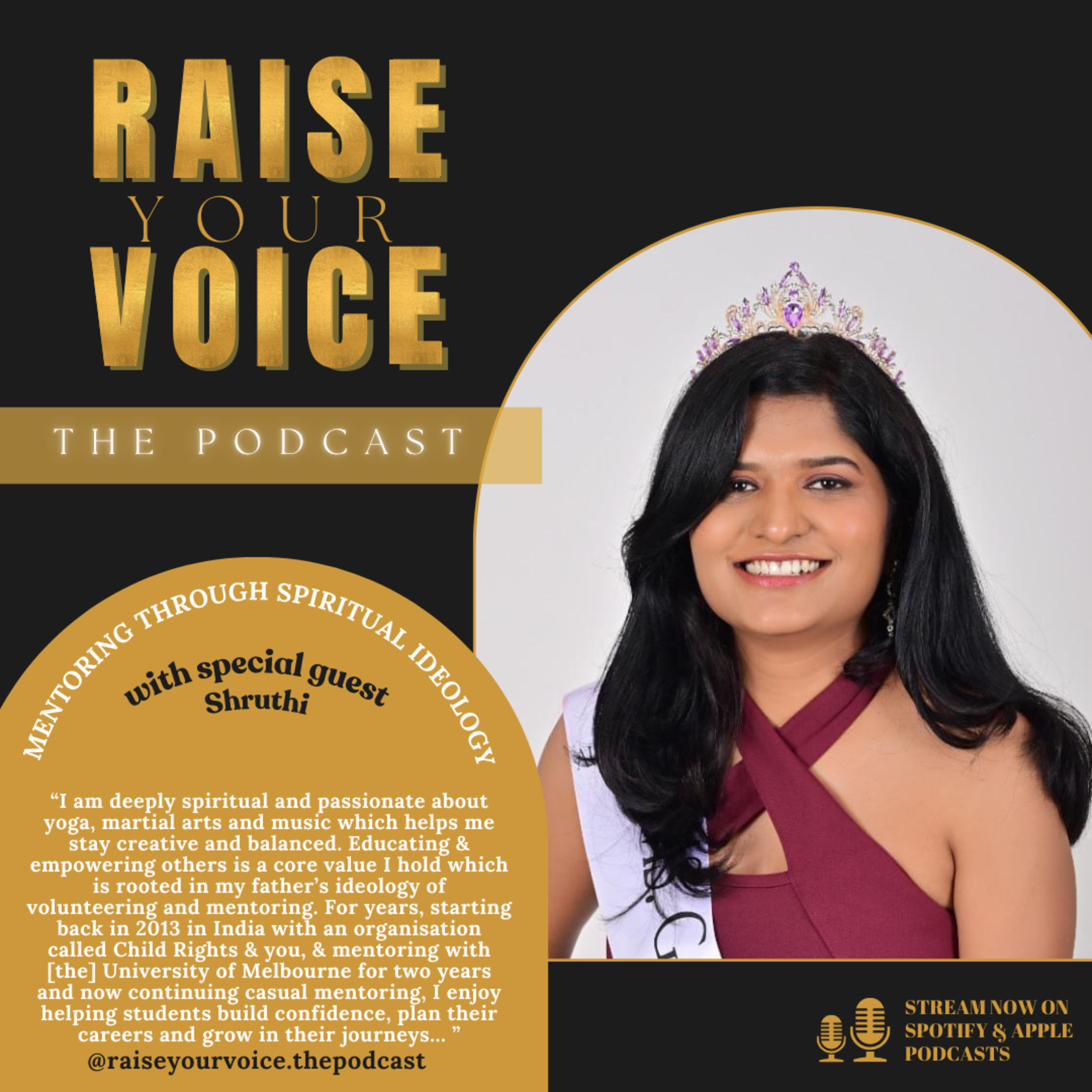 RAISE YOUR VOICE